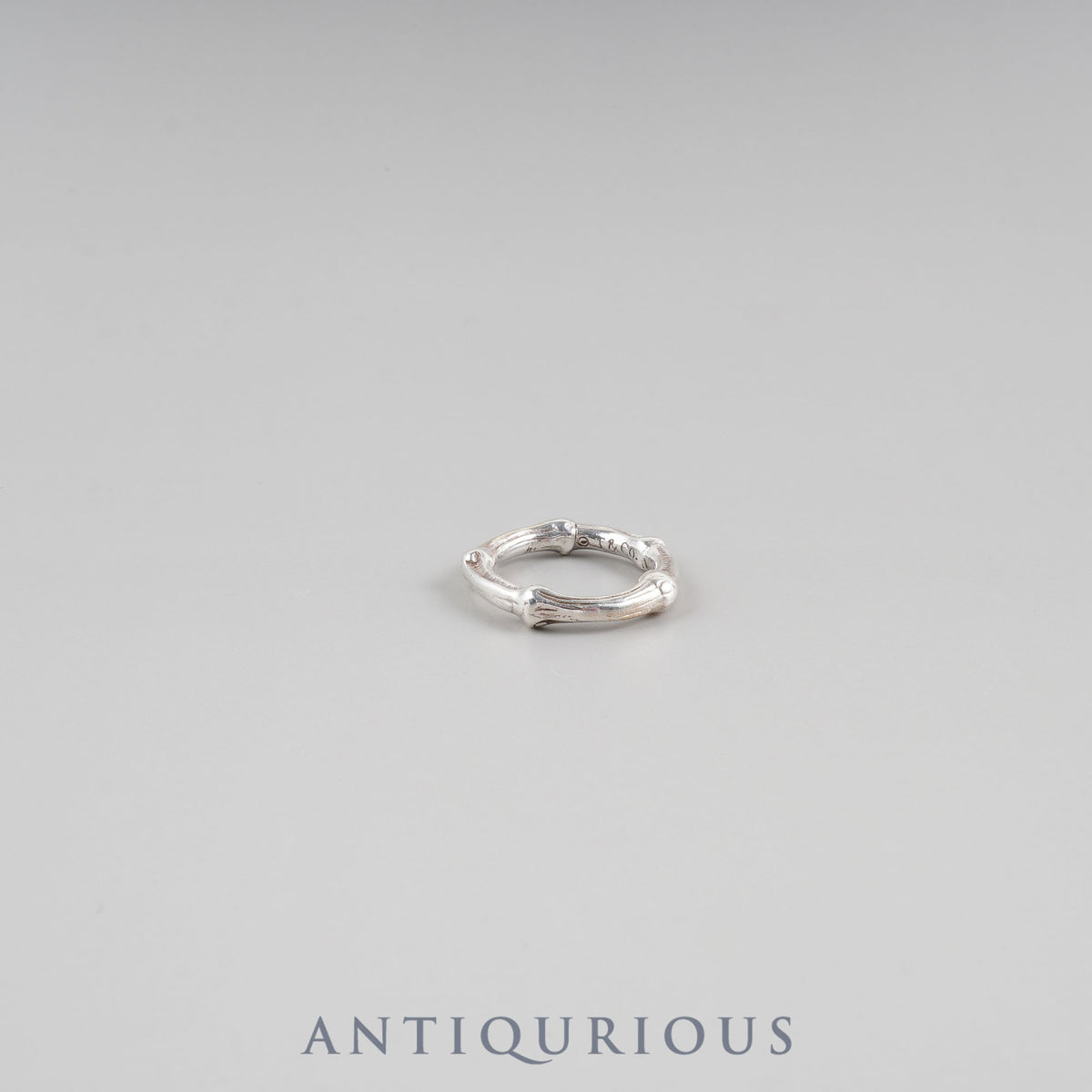 Tiffany Bamboo SV925 Ring, Approx. Size 16, 1996