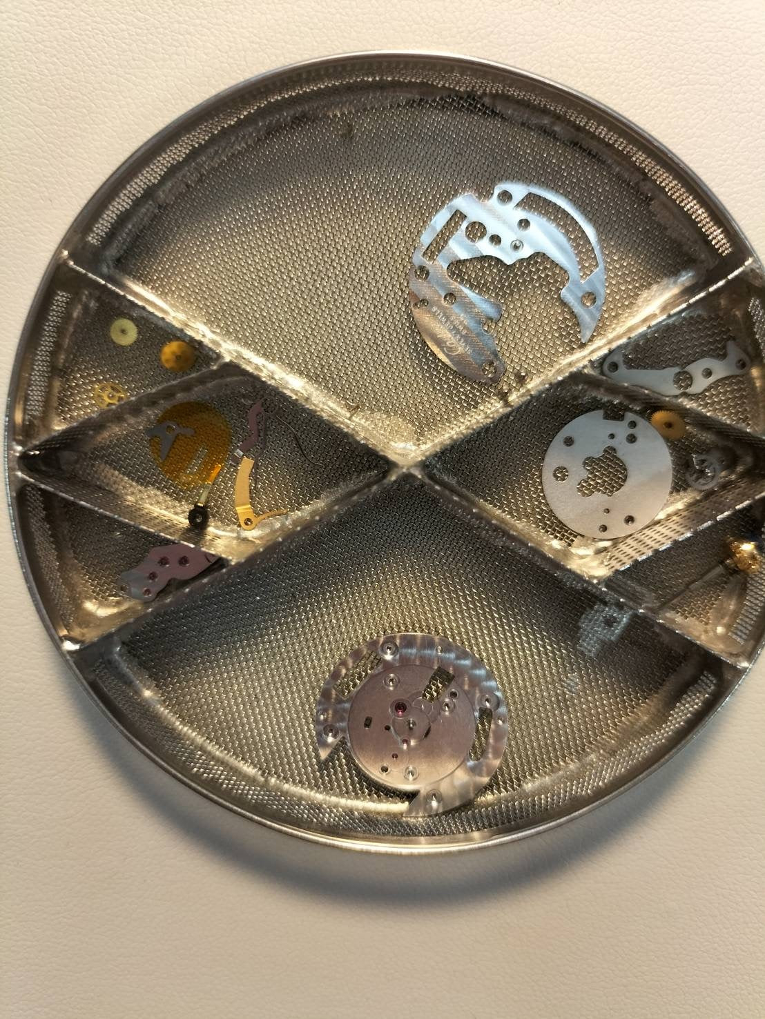 Cartier Must Tank LM 590005 Quartz SV925 Leather Genuine Buckle (GP) Ivory Roman Dial Overhauled