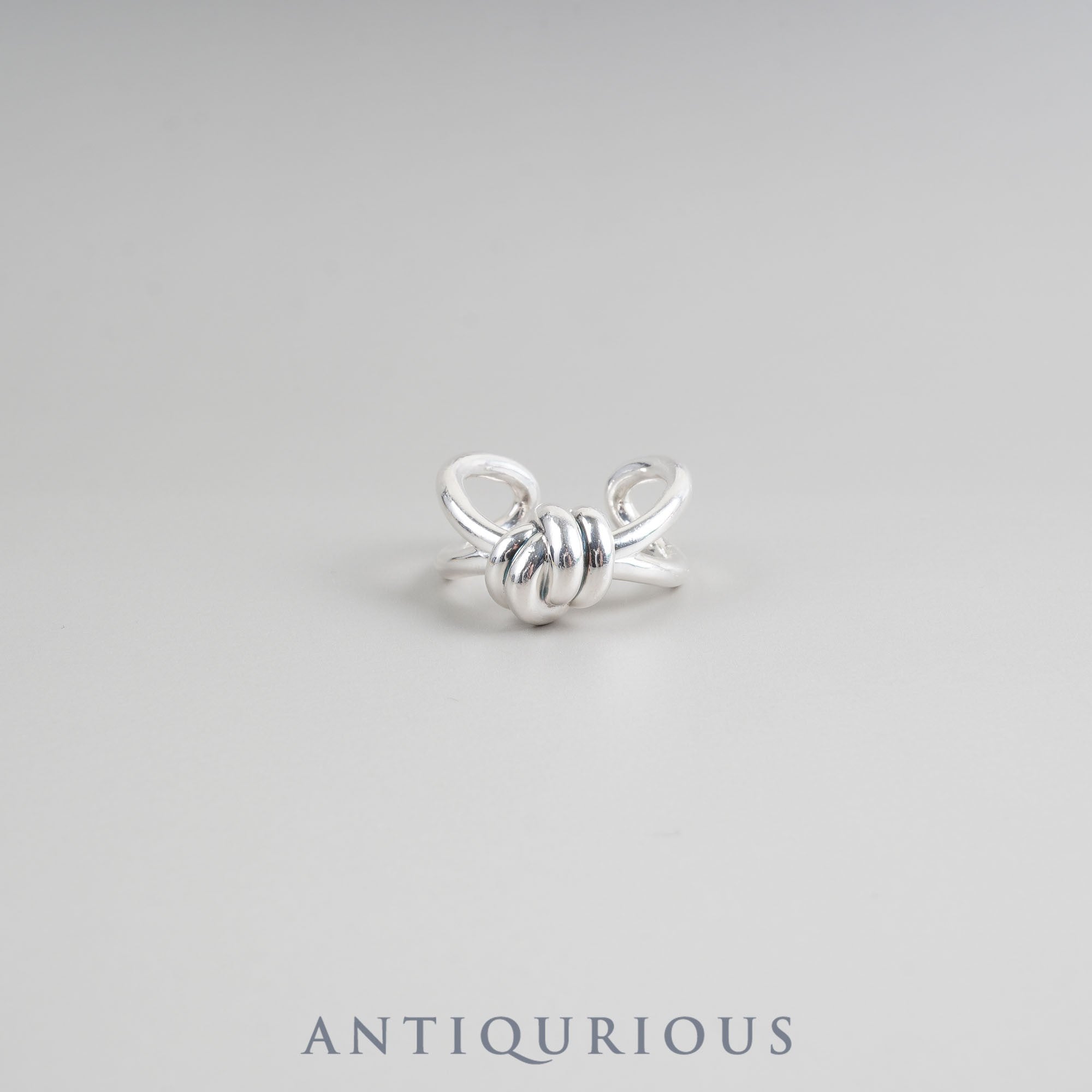 Bottega Veneta Ring Knot SV925 Approx. Size 15 Box, Dust Bag, Booklet