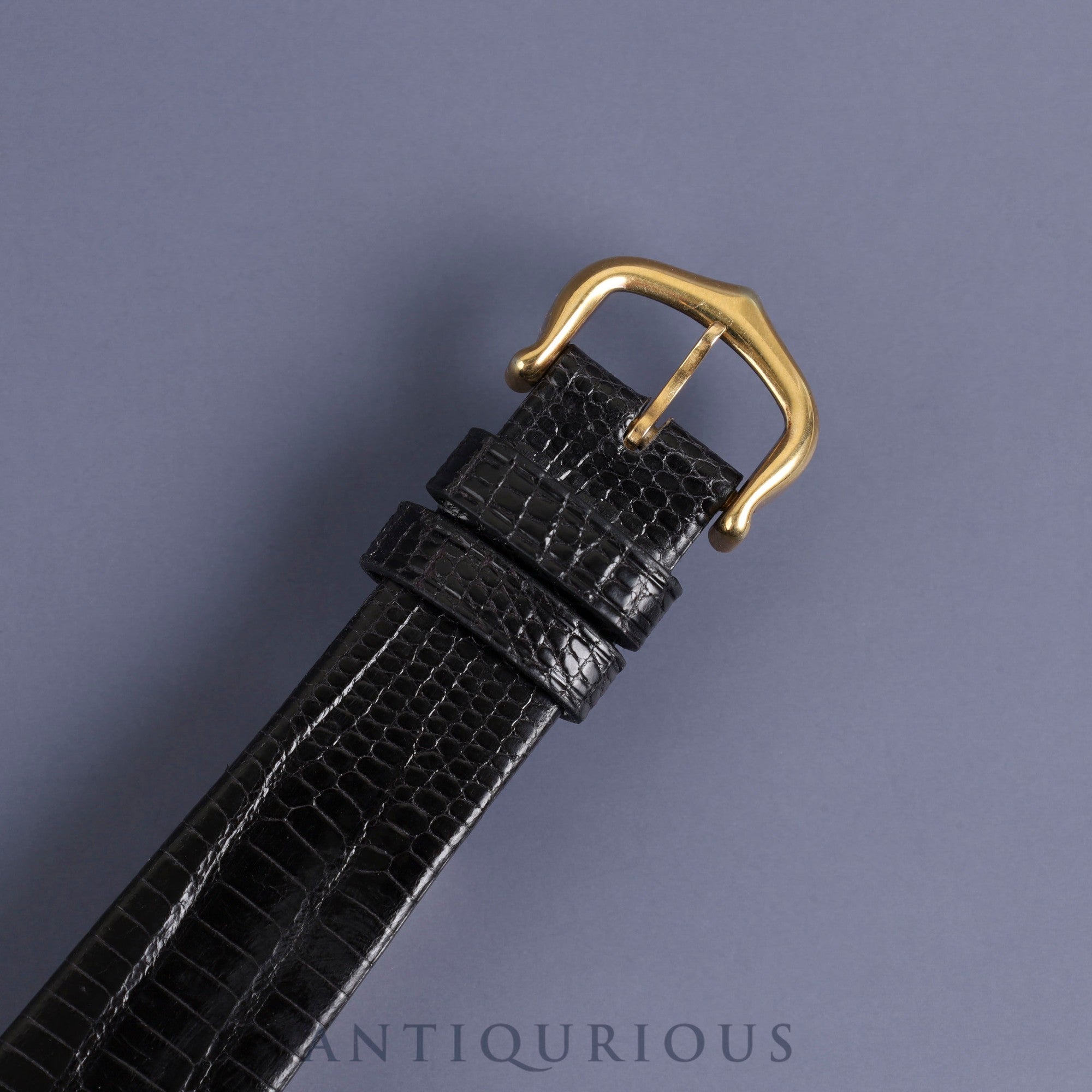 Cartier Must Tank LM 6 81006 Quartz Cal.81 SV925 Leather Genuine Buckle Grey Roman Dial Overhauled