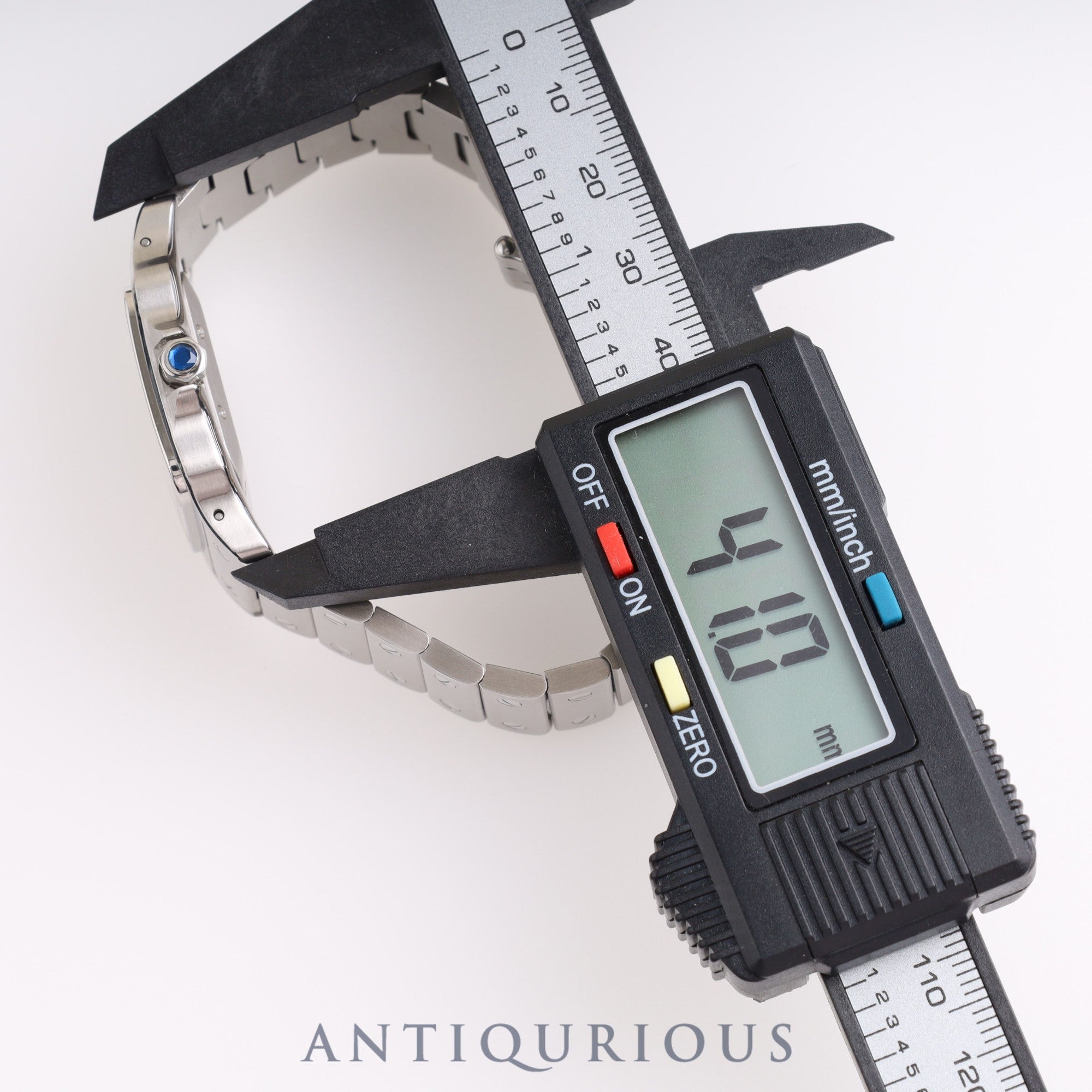 Cartier Santos Galbee LM W20055D6 2319 Automatic, Guilloche Dial, Box, Instruction Manual