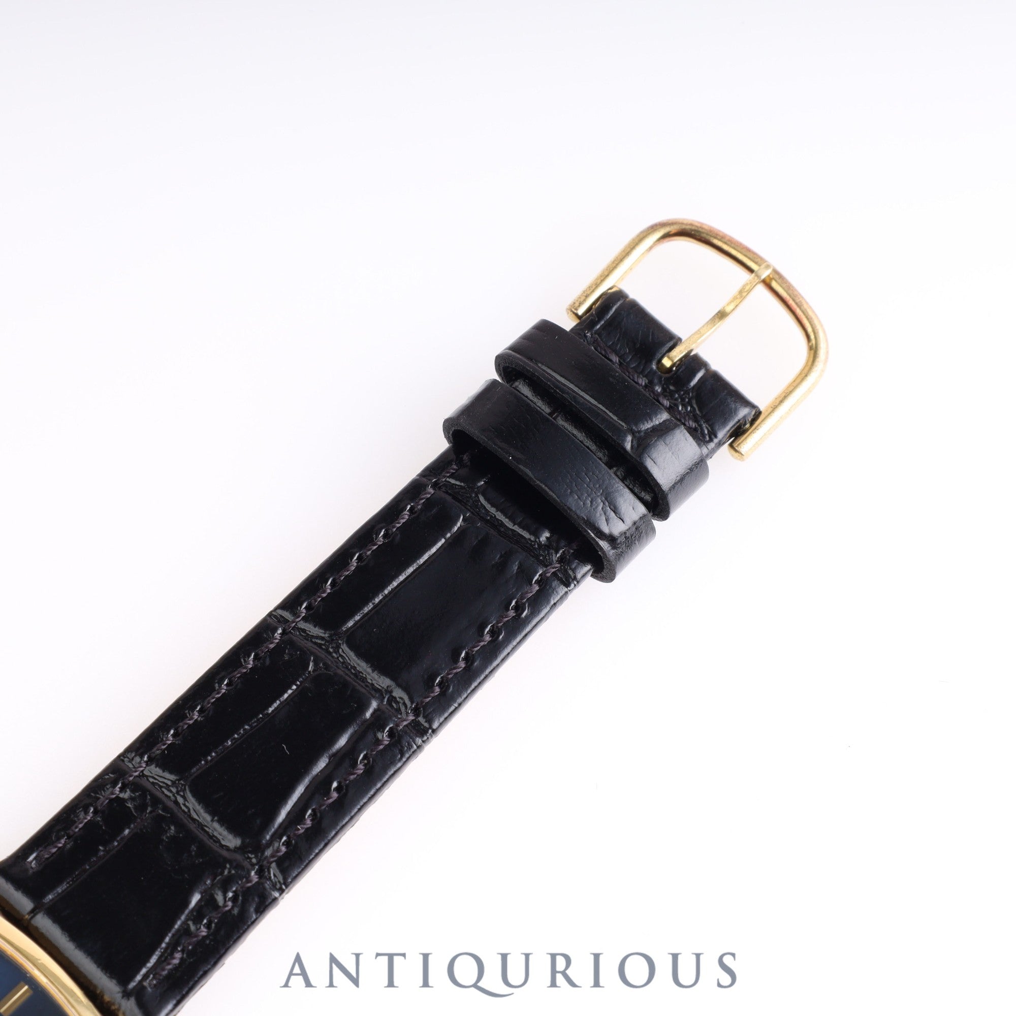 Patek Philippe Golden Ellipse 3545J GUBELIN Double Name Manual Winding Cal.23-300PM YG Leather Blue Dial Paper Box
