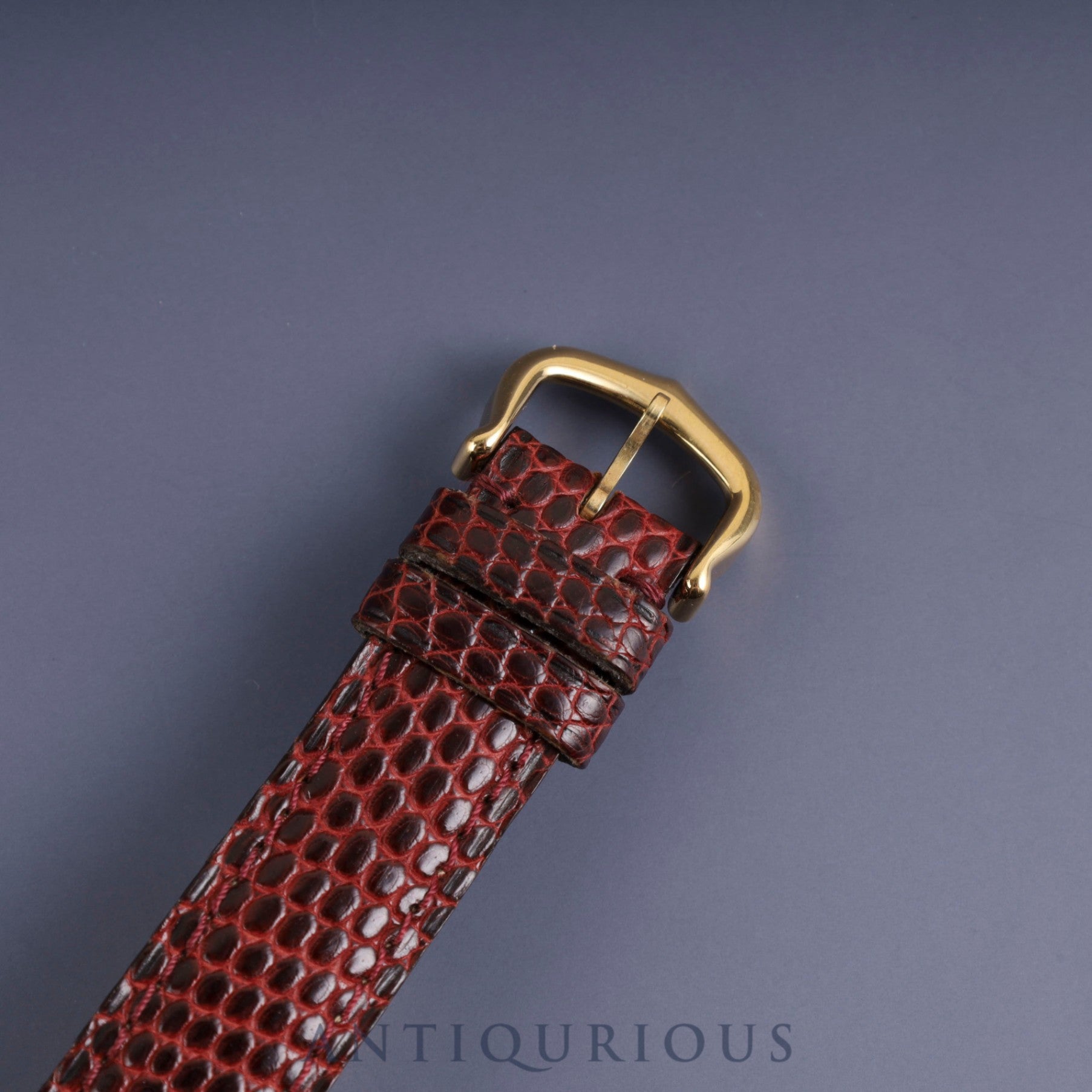 Cartier Must Tank SM 3 66001 Quartz SV925 Genuine leather strap Genuine buckle (GP) Garnet dial Bordeaux dial Overhauled