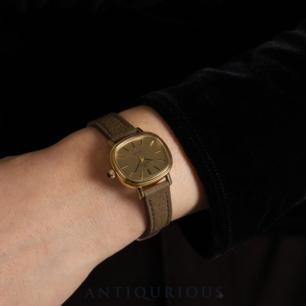 オメガ デ・ヴィル MD5110505 手巻き Cal.625 GP 革 純正尾錠(GP)シャンパン文字盤 オーバーホール済み