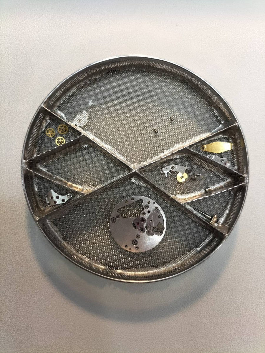 Cartier Must Vendôme VLC SM 18 Quartz Cal.81 SV925 Leather Strap with Genuine GP Buckle, Mahogany Roman Dial, Box, Overhauled