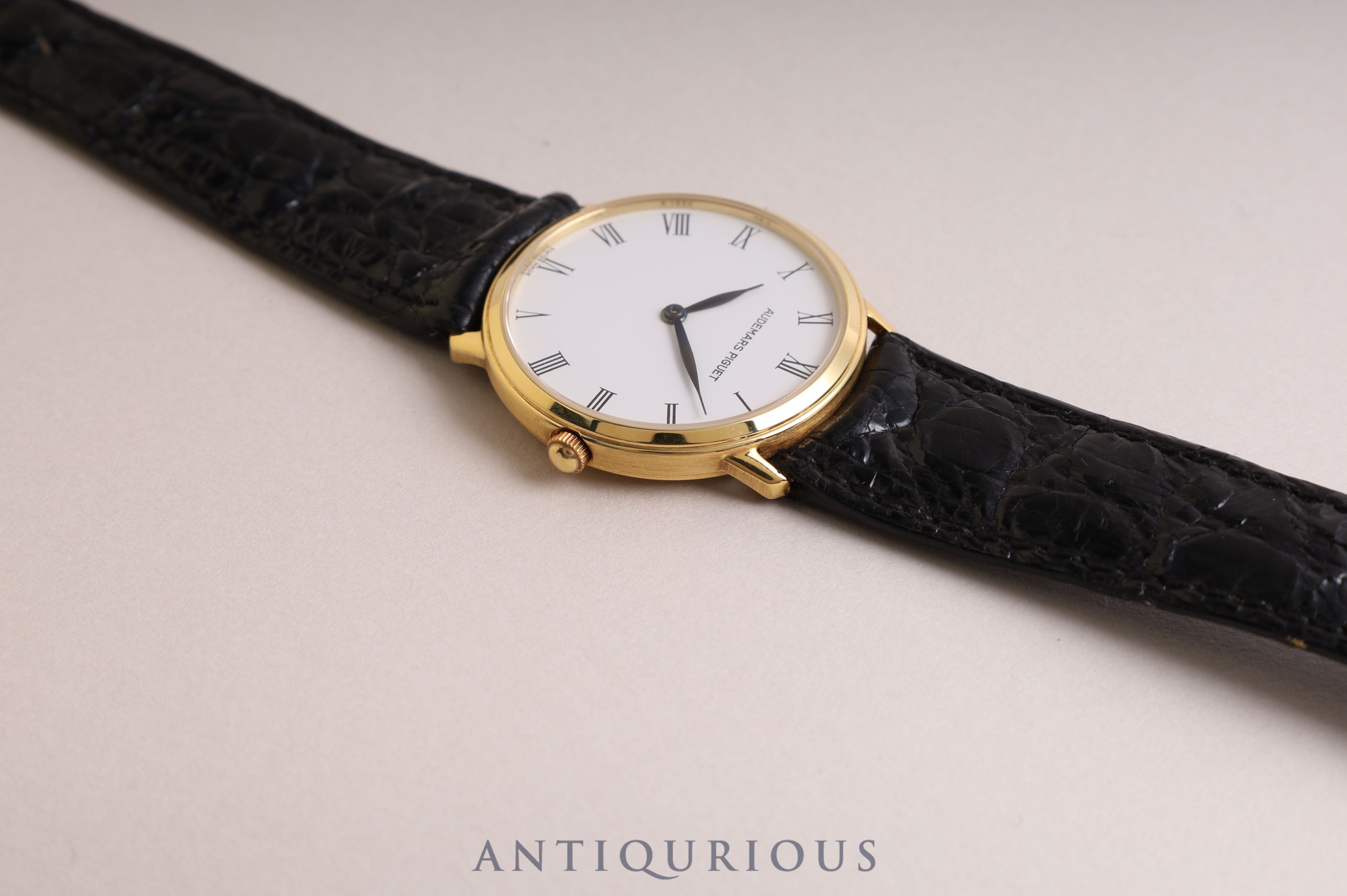 Audemars Piguet YG case white dial