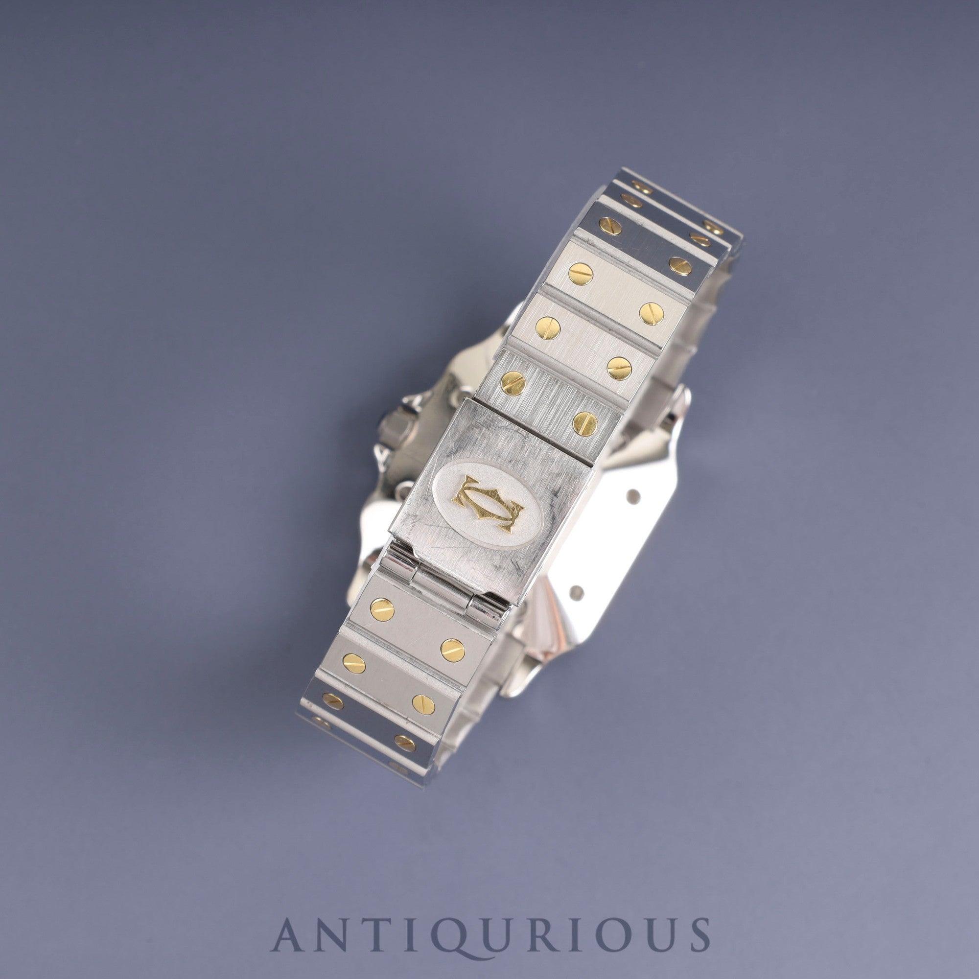 Cartier Santos Galbee LM 2961 Automatic SS/YG SS/YG White Roman dial Complete service (full maintenance) completed at Cartier boutique