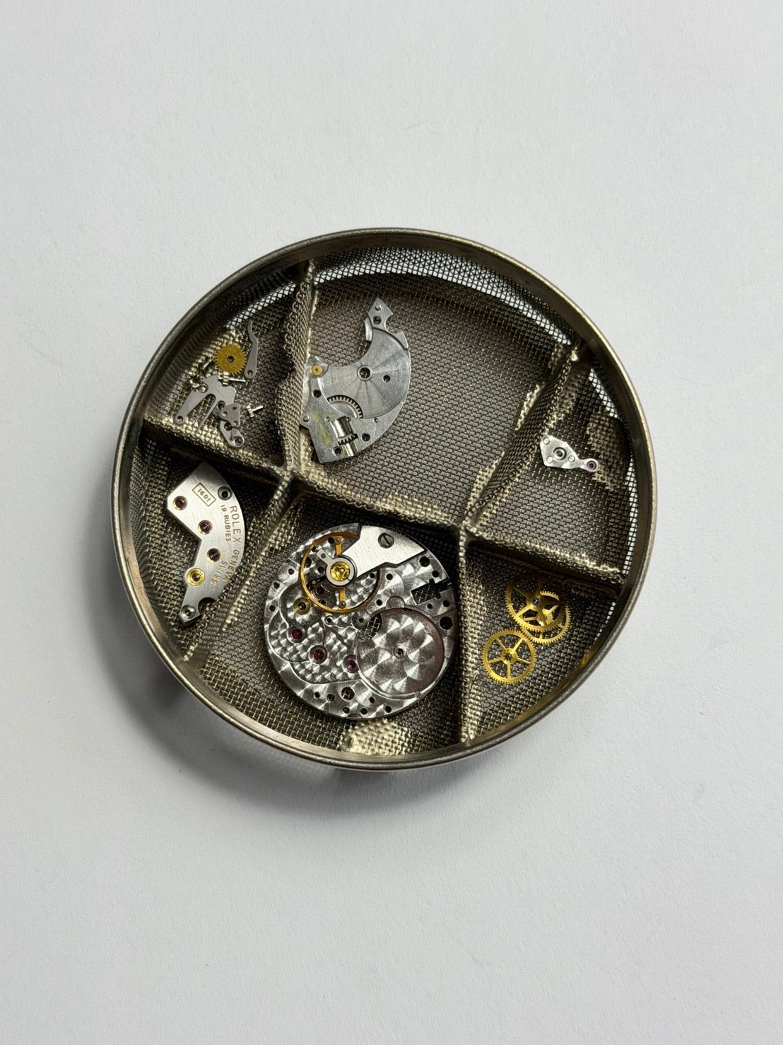 Rolex Cellini 3801 Manual Winding Cal.1600 750YG Leather Original Pin Buckle (GP) Gold Dial 42-serial (1974) Warranty (1978) Booklet Overhauled