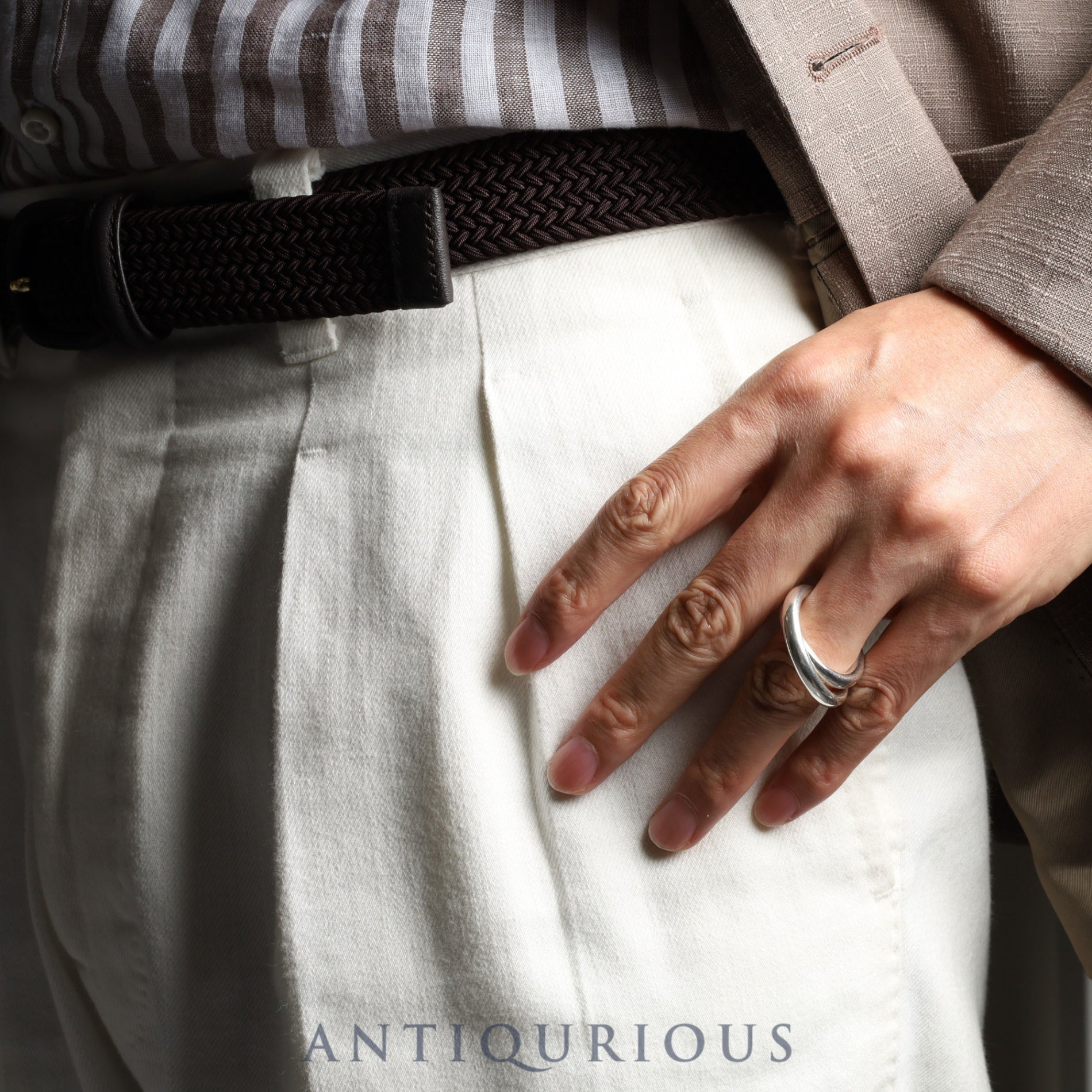 エルメス リング ヴェルティージュ スターリングシルバー #57 箱