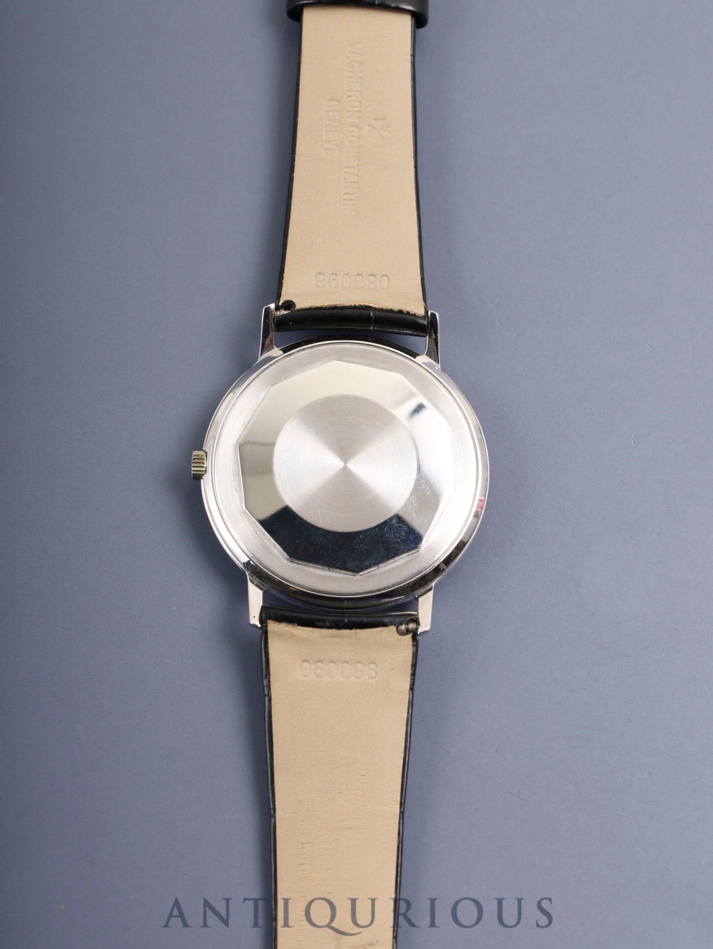 ヴァシュロン・コンスタンタン ラウンド 6903 手巻き Cal.1002/2 750WG 純正革ベルト 純正ピンバックル(750WG)シルバー文字盤(V&C)保証書(1973年)アーカイヴ(2020年発行)スケルトン裏蓋 オーバーホール済み