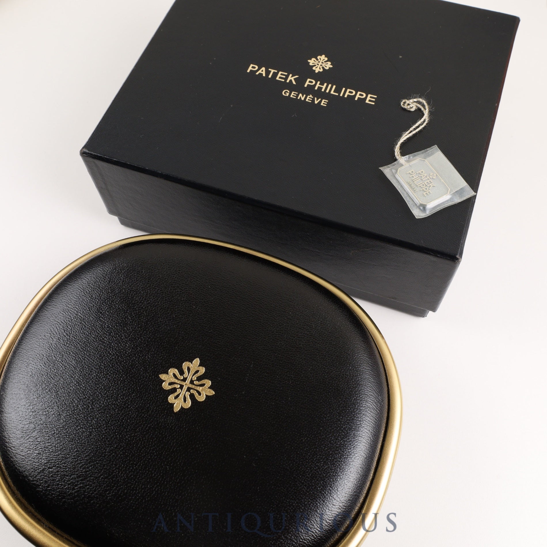 パテック・フィリップ ゴールデンエリプス 3948J 手巻き Cal.215 750 革 純正尾錠(750)ホワイトローマン文字盤 箱 タグ