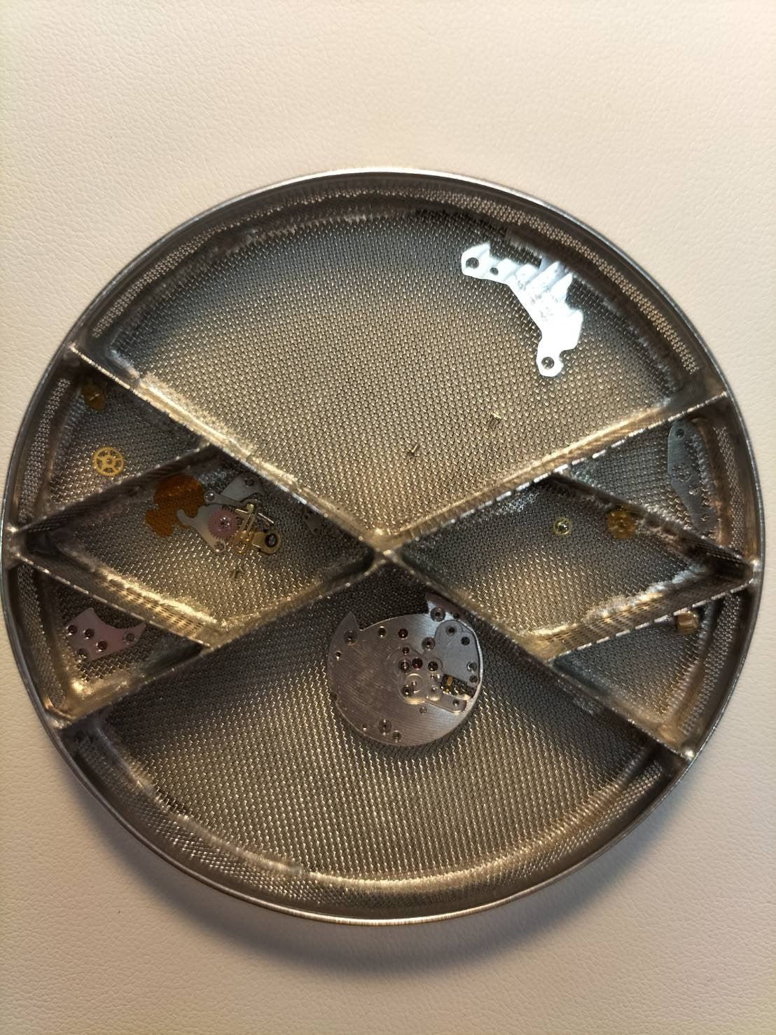 Cartier Must Tank SM 3 66001 Quartz SV925 Leather Genuine Pin Buckle (GP) Champagne Roman Dial (SWISS MADE marking) Complete service done at Cartier boutique