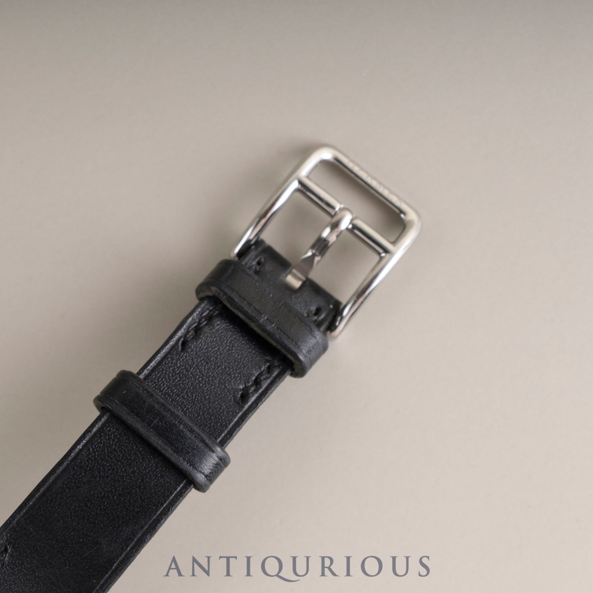 エルメス ケープコッド CC1.210 クォーツ Cal.976.001 SS 純正革ベルト(□J刻:2006年、使用感あり)純正尾錠(SS) グレーアラビア文字盤 箱 冊子 保証書(無記載)オーバーホール済み