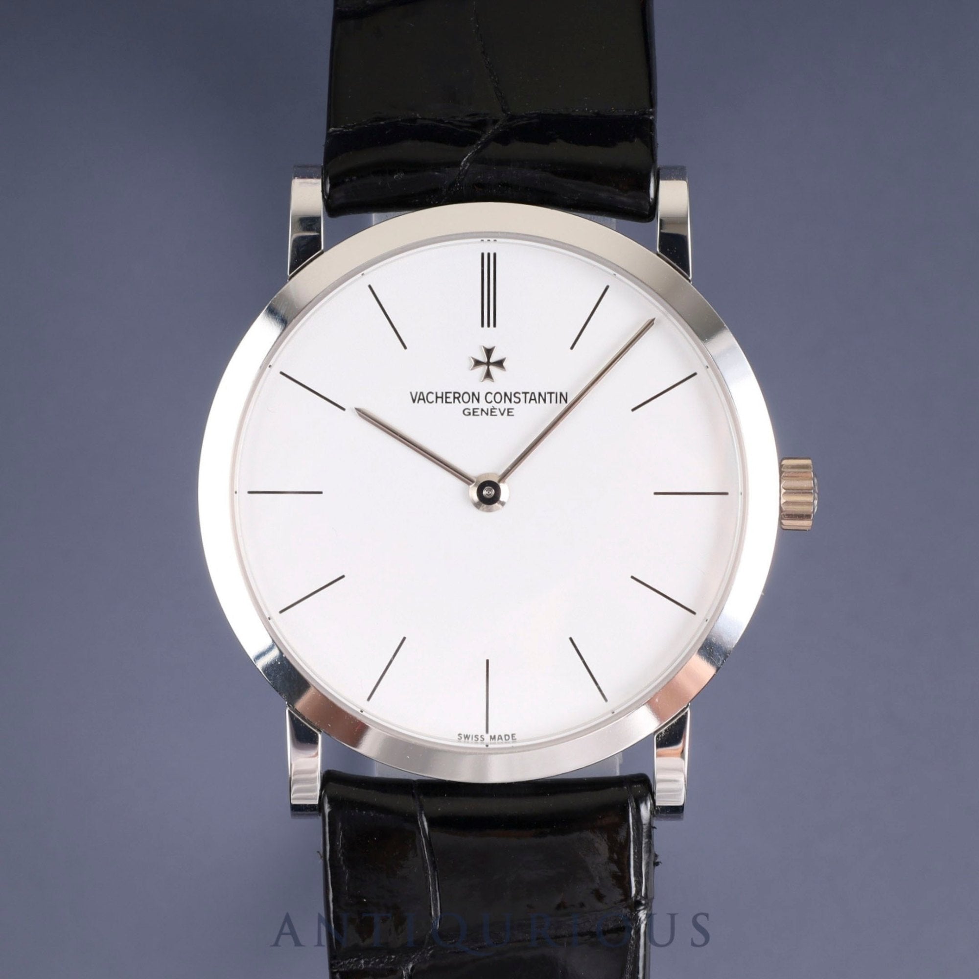 Vacheron Constantin Patrimony 33093/3 Manual winding Cal.1003/2 750 Genuine leather strap Genuine buckle (750) White dial Box Case Overhauled