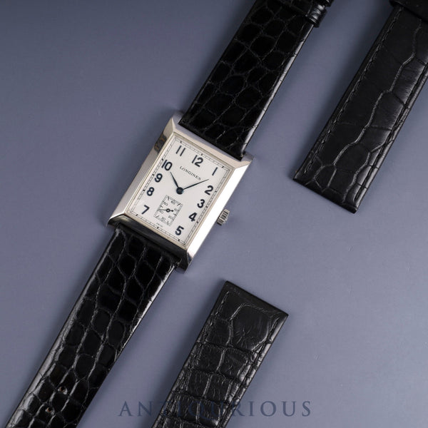 ロンジン ドルチェヴィータ L5.662.6 創業100周年記念モデル 限定300本 手巻き Cal.L396.2 750 革 純正尾錠(SS) ホワイトアラビア文字盤 純正替えベルト オーバーホール済み