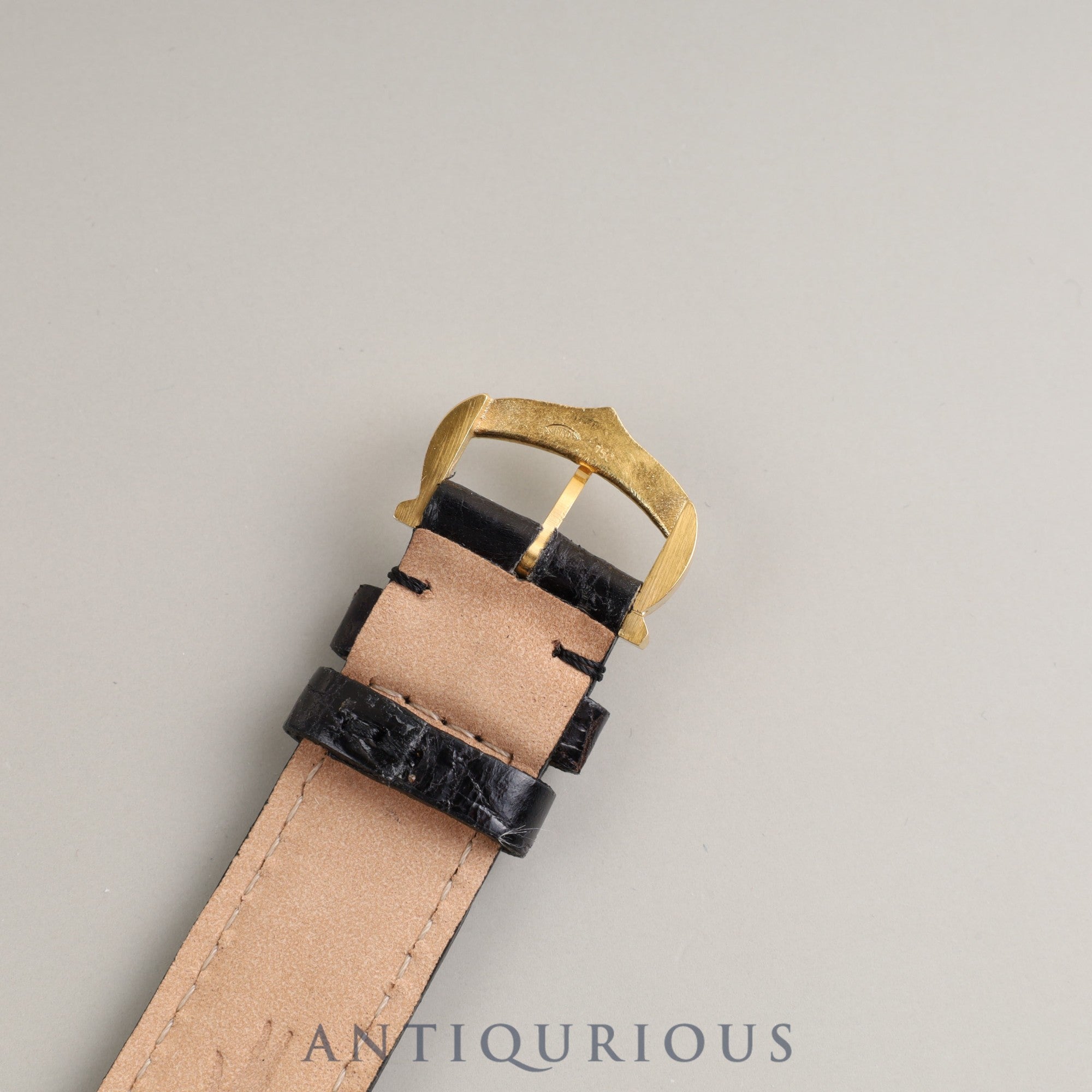 Cartier Louis Cartier LM 78086 Manual winding Cal.78-1 (ETA2512-1) 750YG Leather Genuine buckle (750) White PARIS dial Warranty card (1978) Box