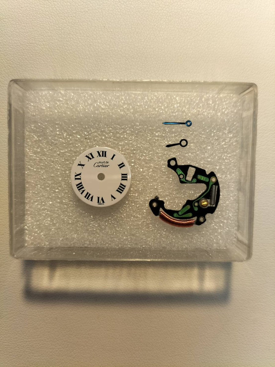 カルティエ マストコリゼ W1001665 / 690002 クォーツ Cal.90.06 SV925 革 純正Dバックル(SS) ホワイトローマン文字盤 箱 冊子 保証書(1995年) オーバーホール済み