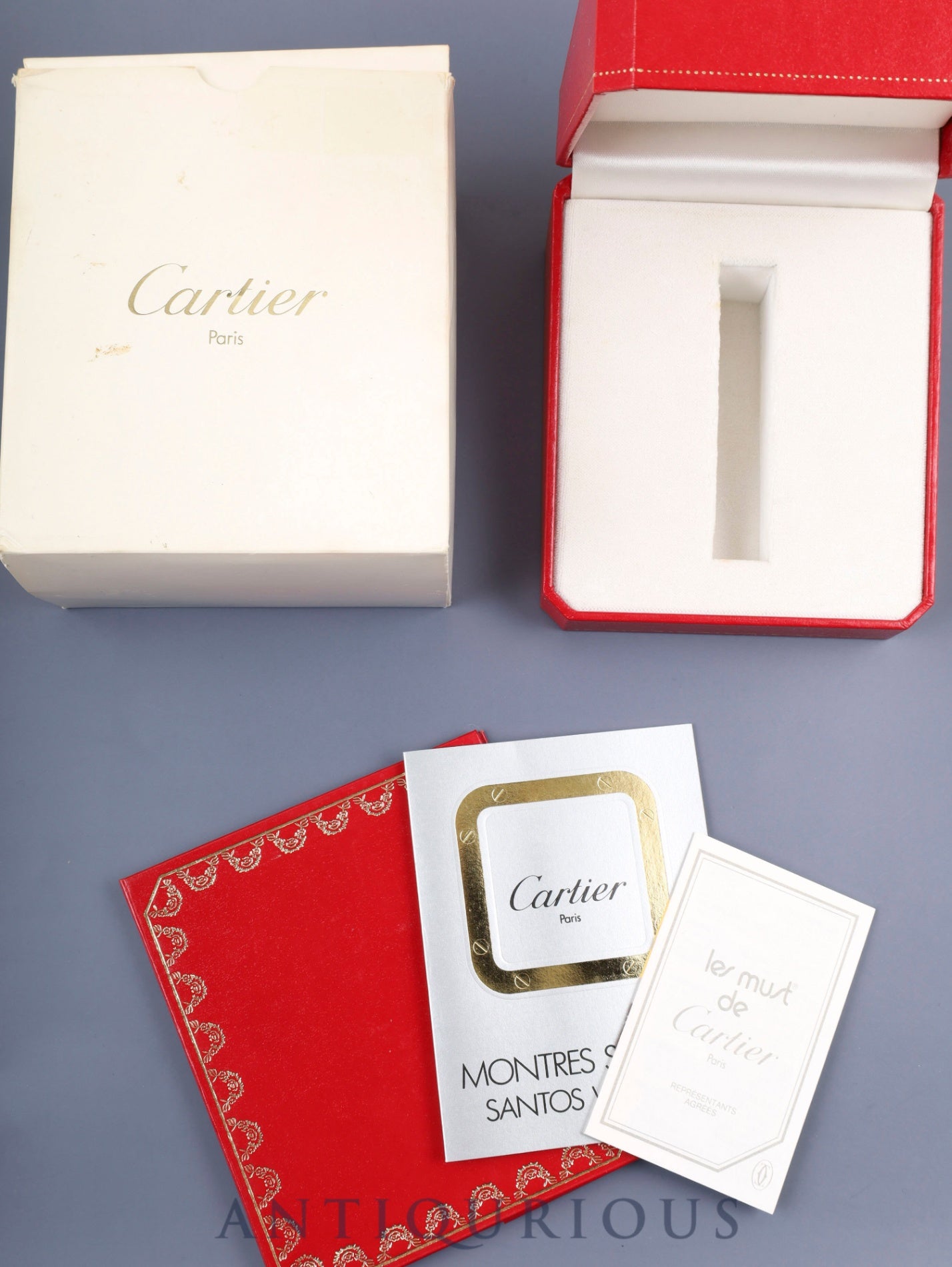 Cartier Santos Octagon LM 2966 Automatic Caliber ETA2671 Stainless Steel/Yellow Gold White Roman Dial Box and Booklet Overhauled