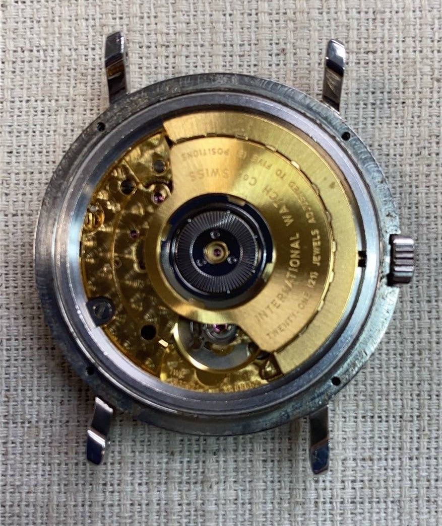 IWC ポートフィノ IW351403 自動巻き SS 革 ホワイト文字盤 アイダブリュシー