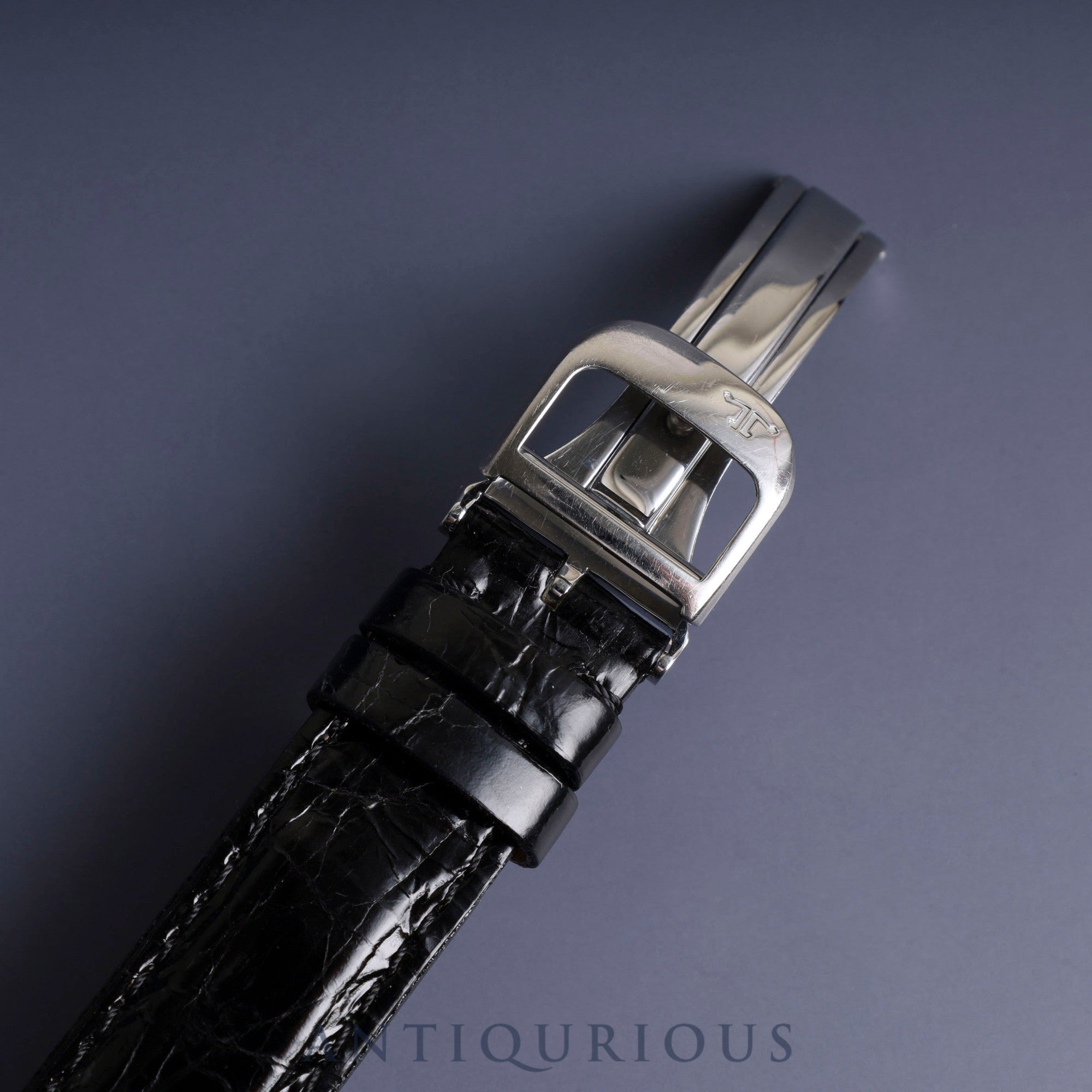 Jaeger-LeCoultre Reverso Classic 252.8.71 Manual winding Cal.861 SS Leather Genuine buckle (SS) Silver dial Box Warranty (2005) Booklet Overhauled