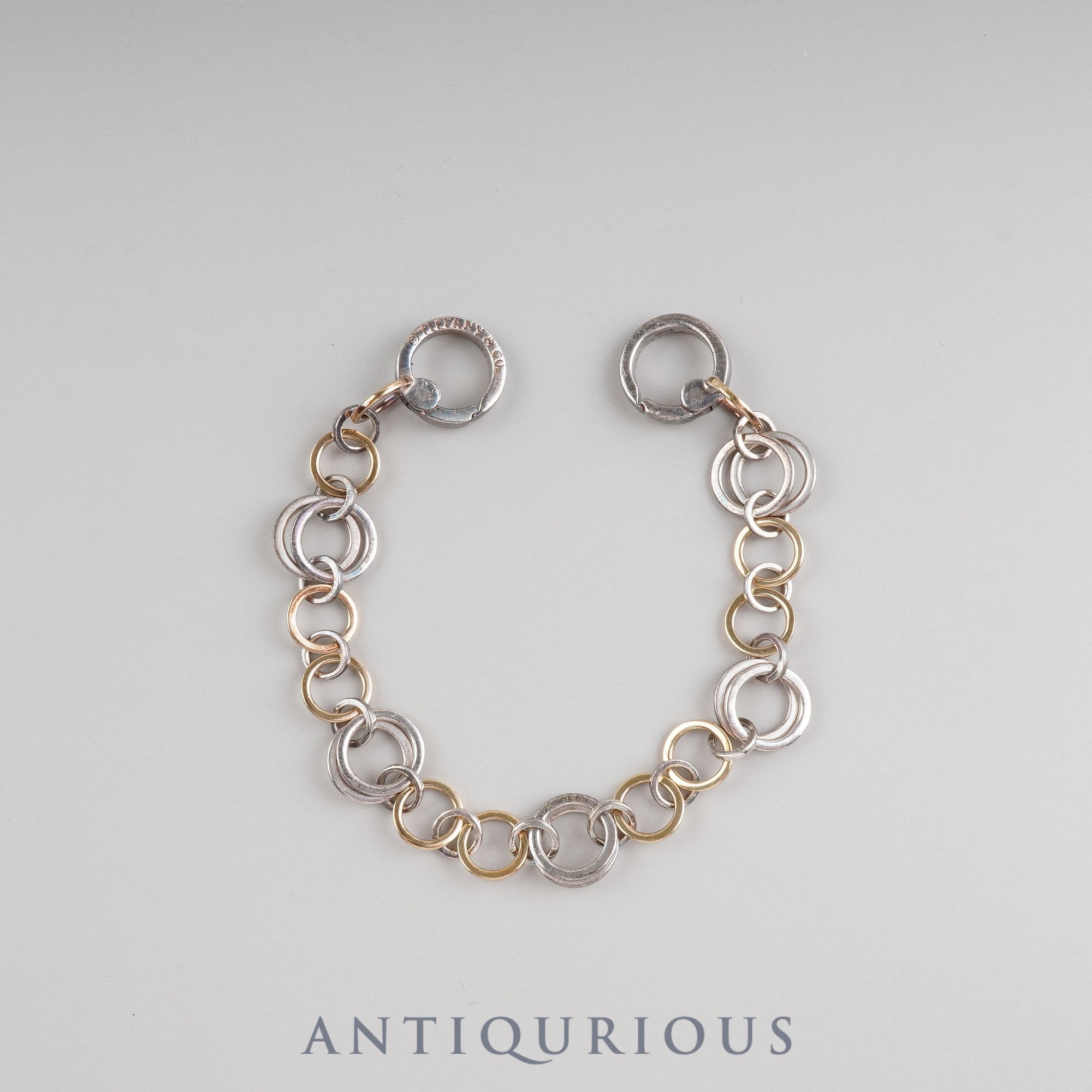 Tiffany Bracelet Circle Vintage SV925/750 東京銀座のヴィンテージ