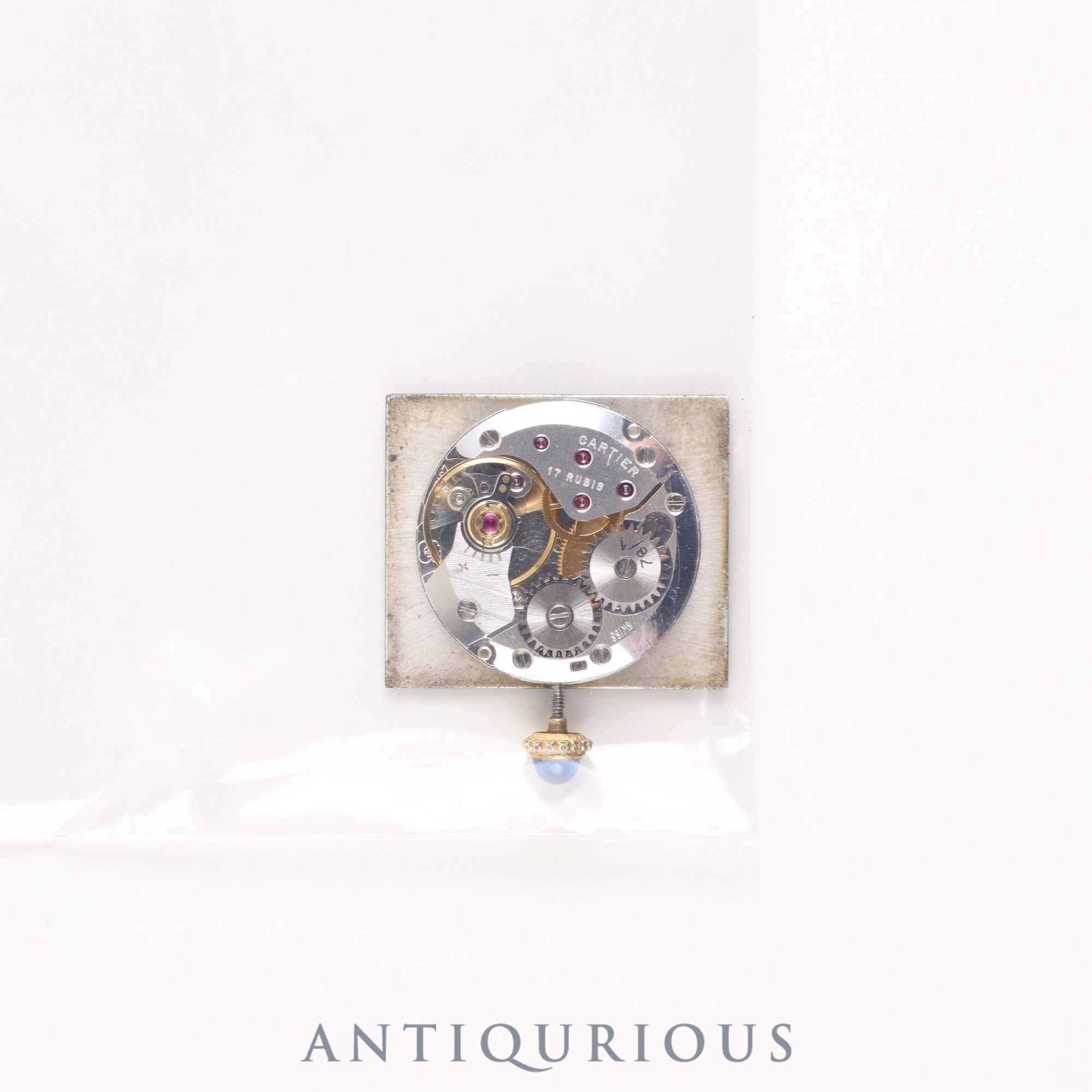 カルティエ マストタンク LM 手巻き Cal.78-1  SV925 革 純正Dバックル(GP)オニキス文字盤 オーバーホール済み 新品仕上げ済み