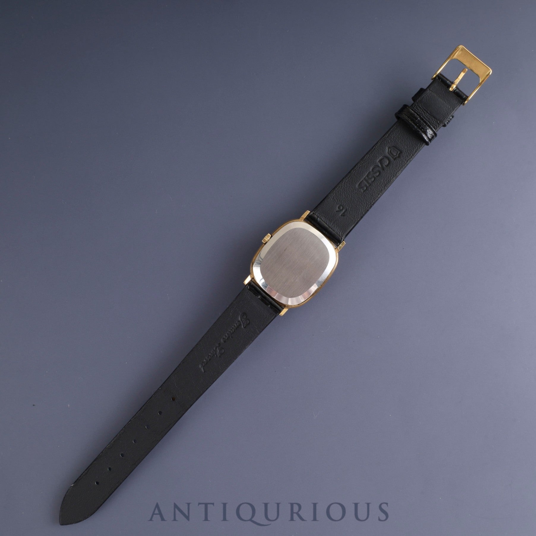 Omega De Ville 511.0472 Manual winding Cal.625 GP Leather Aftermarket buckle (GP) Champagne dial 1970s Overhauled