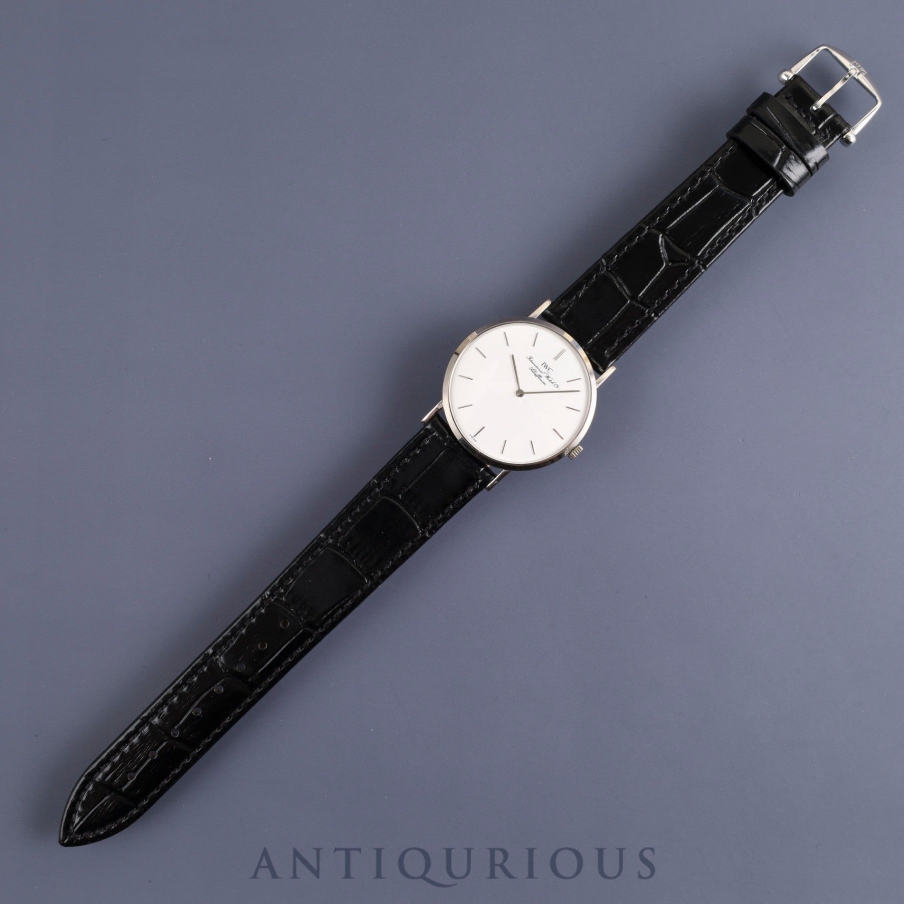 IWC Portofino IW201003 Manual winding Cal.1852 750 Leather Genuine buckle (SS) White dial Overhauled IWC