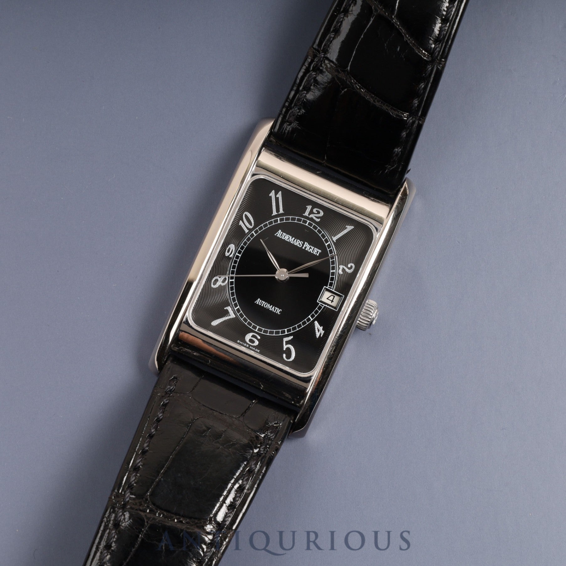 Audemars Piguet Edward Piguet 15015BC.OO.D001CR.01 Automatic Cal.2140 750 Leather Black Arabic Dial 1994-2000