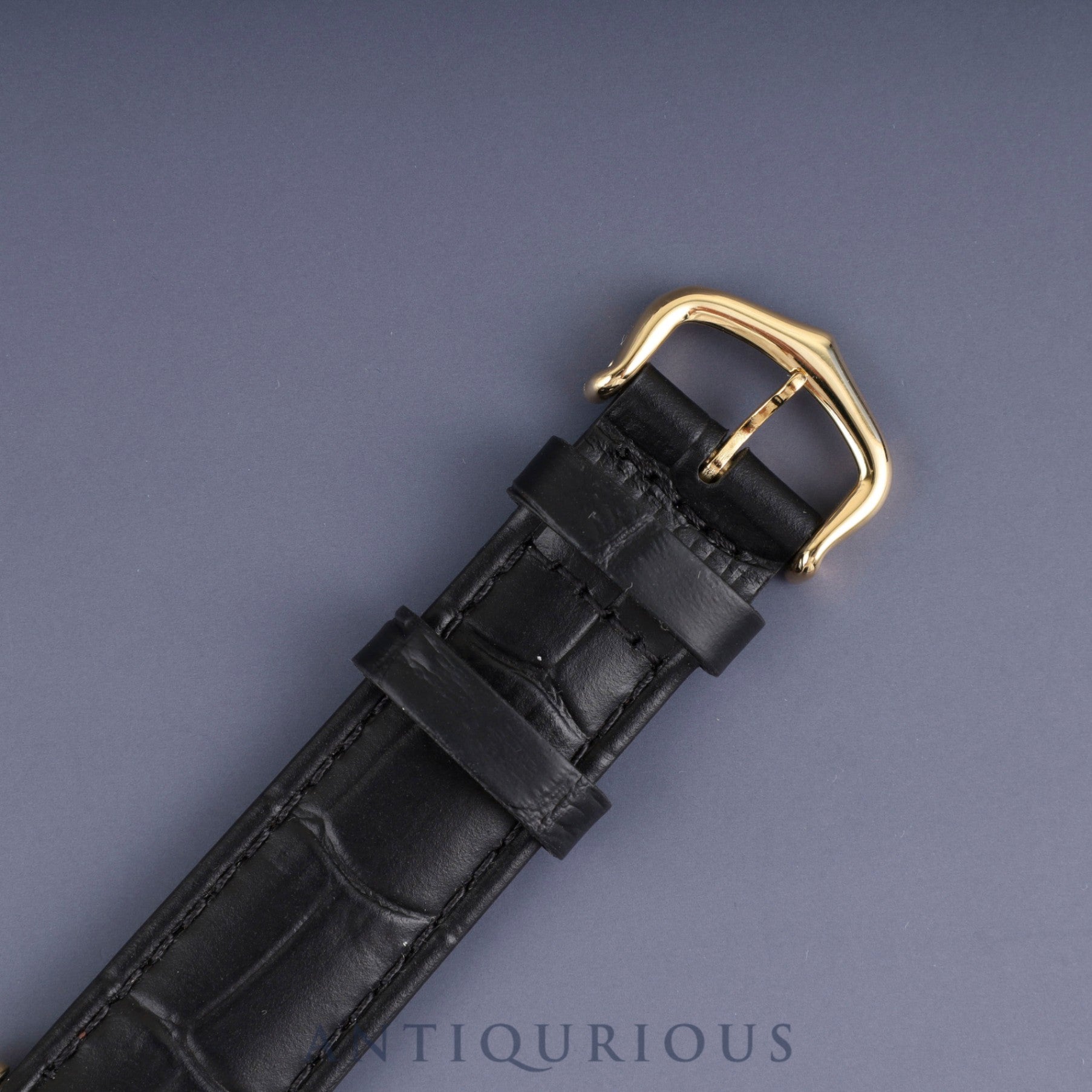 Cartier Must Tank LM 590005 Quartz Caliber 90 SV925 Leather Strap with Genuine GP Buckle Ivory Roman Dial Box and Booklet Overhauled