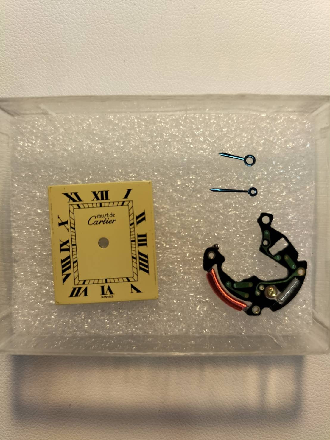 カルティエ マストタンク LM W1002754/1615 クォーツ Cal.90 SV925 革 純正尾錠(GP) アイボリーローマン文字盤 オーバーホール済み 新品仕上げ済み