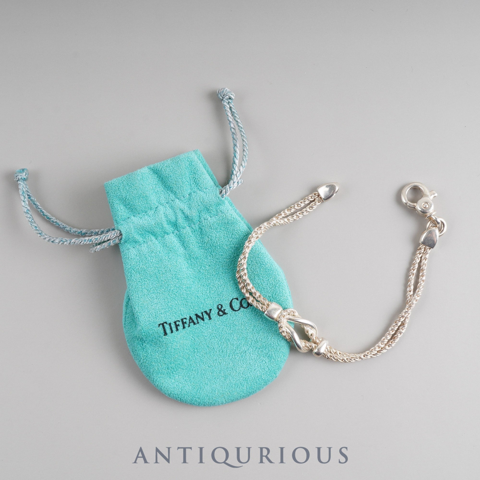 Tiffany Bracelet Double Rope SV925 Dust Bag