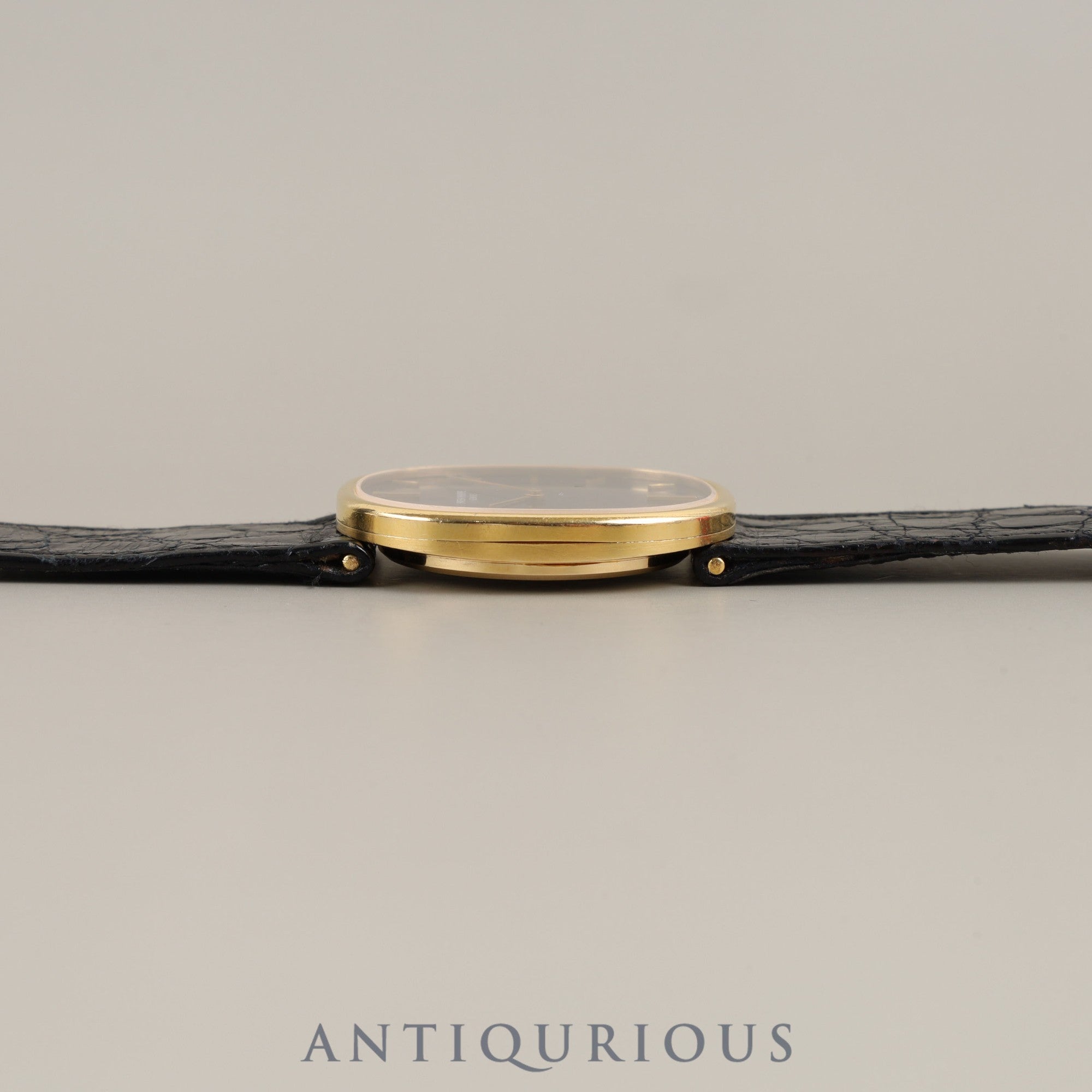 Patek Philippe Golden Ellipse 3848J Manual winding Cal.215 YG Genuine belt Genuine buckle (750) Blue dial Overhauled