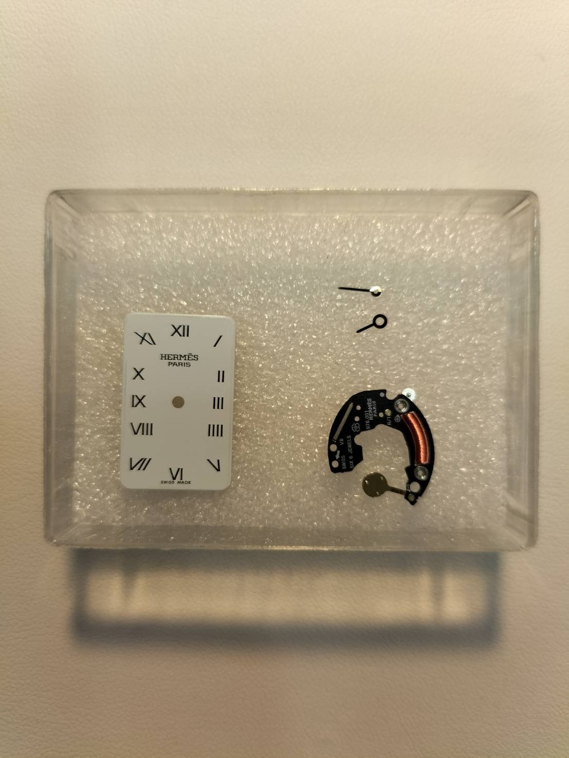 エルメス クロアジュール CR1.220 クォーツ Cal.976.001 SS/GP SS/GP ホワイト文字盤 箱 保証書(2000年) オーバーホール済み