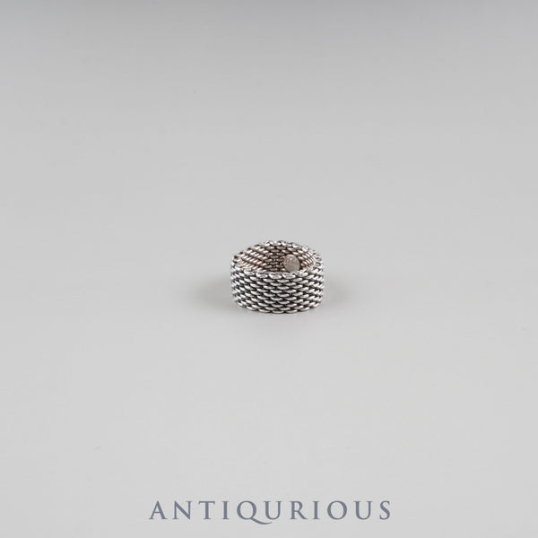 Tiffany Somerset SV925 ring, approximately size 16.5, dust bag