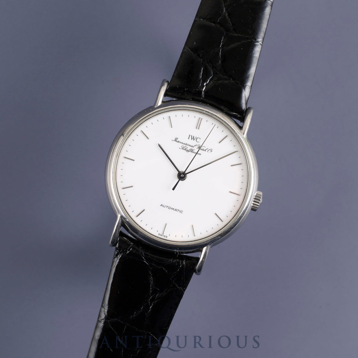 IWC Portofino IW351403 Automatic, SS, Leather, Third-party Buckle (SS), White Dial, Overhauled, IWC