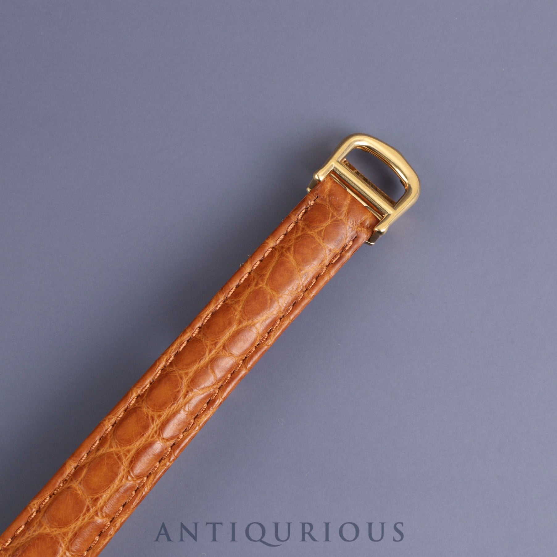Cartier Must Vendome VLC SM 590004 Quartz Cal.90 SV925 Leather Genuine D Buckle (GP) Trinity Dial Booklet Overhauled
