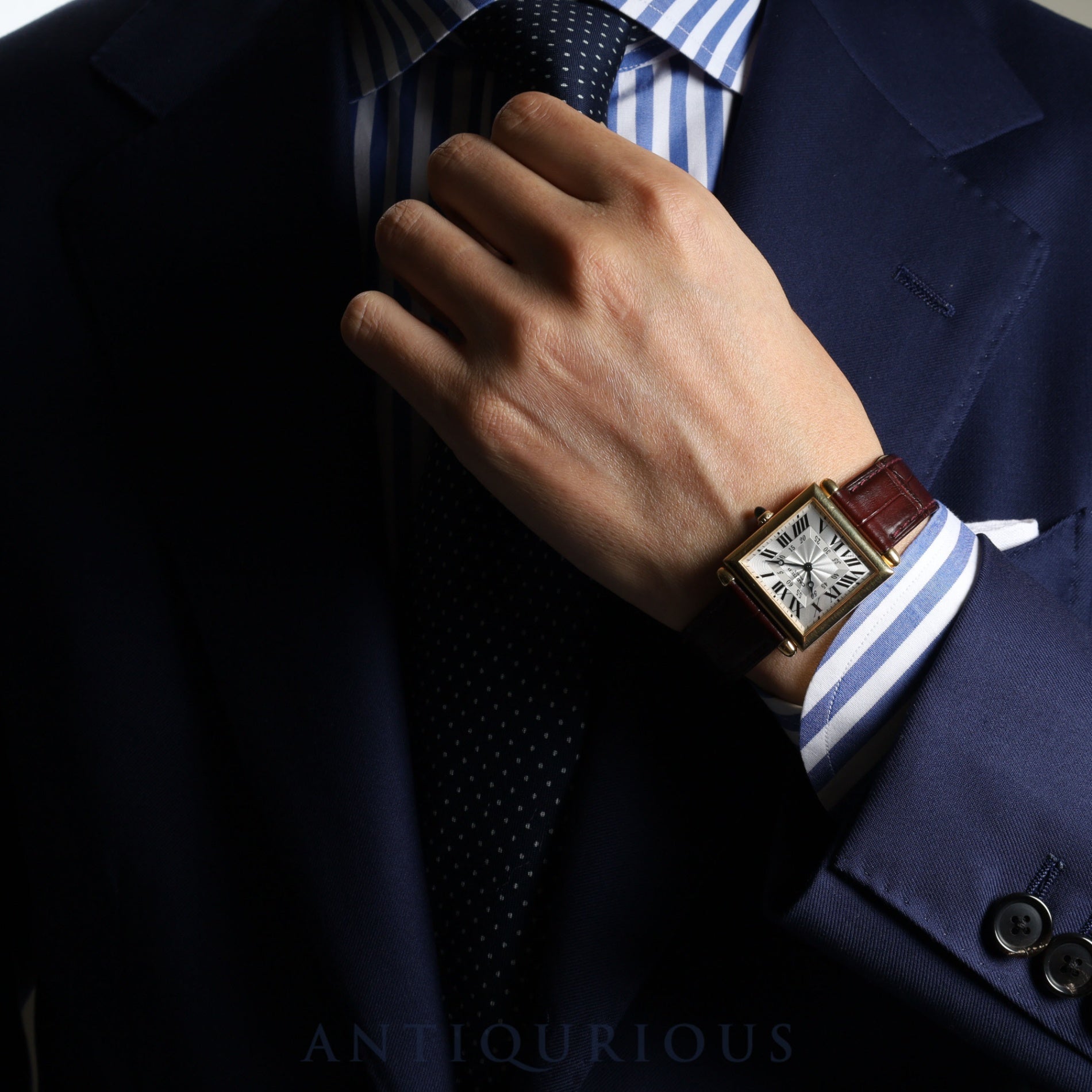 Cartier Tank Obu LM W1527551 2380 Box Warranty Card
