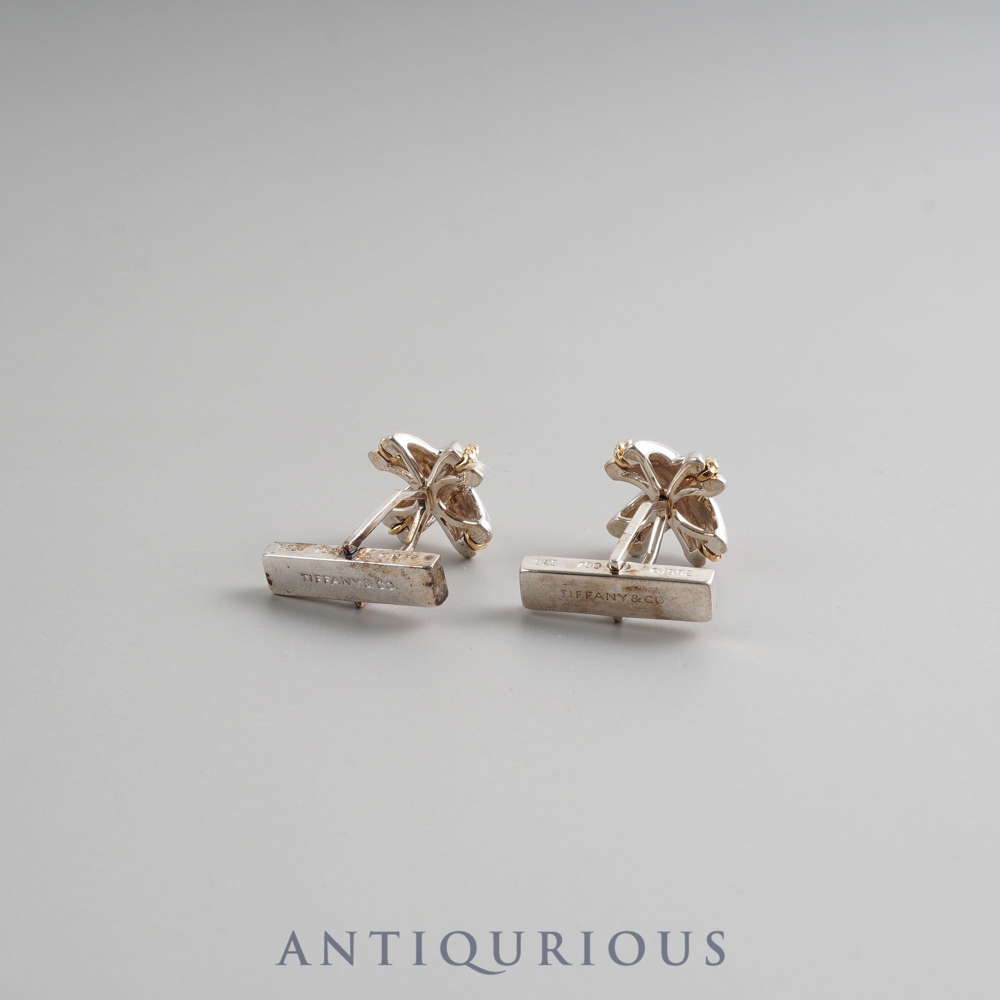 ティファニー カフリンクス シグネチャークロス SV925 750 袋