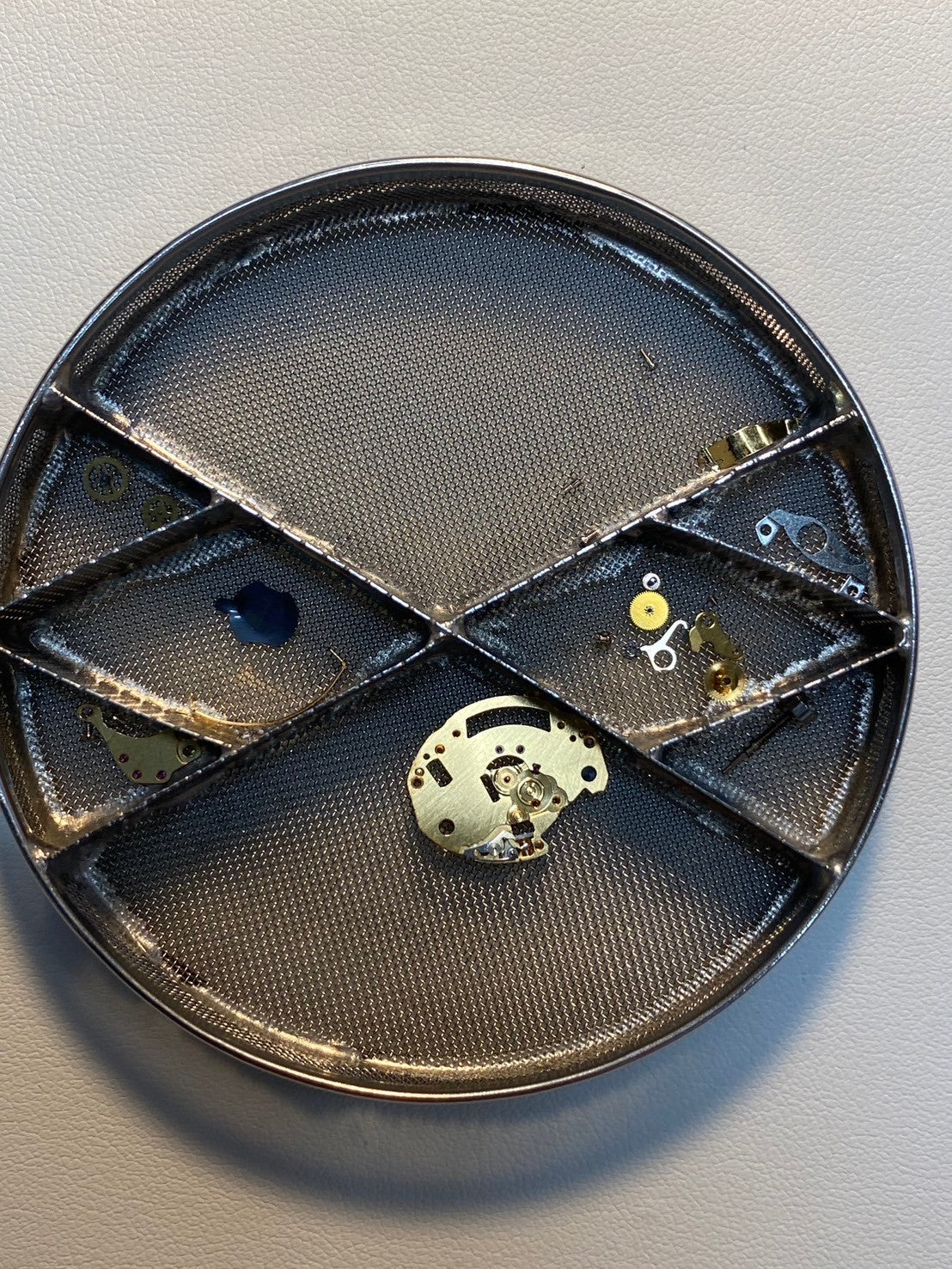 Hermes Rally RA1.210 Quartz Cal.976.001 SS White Dial Warranty (2002) Box Overhauled