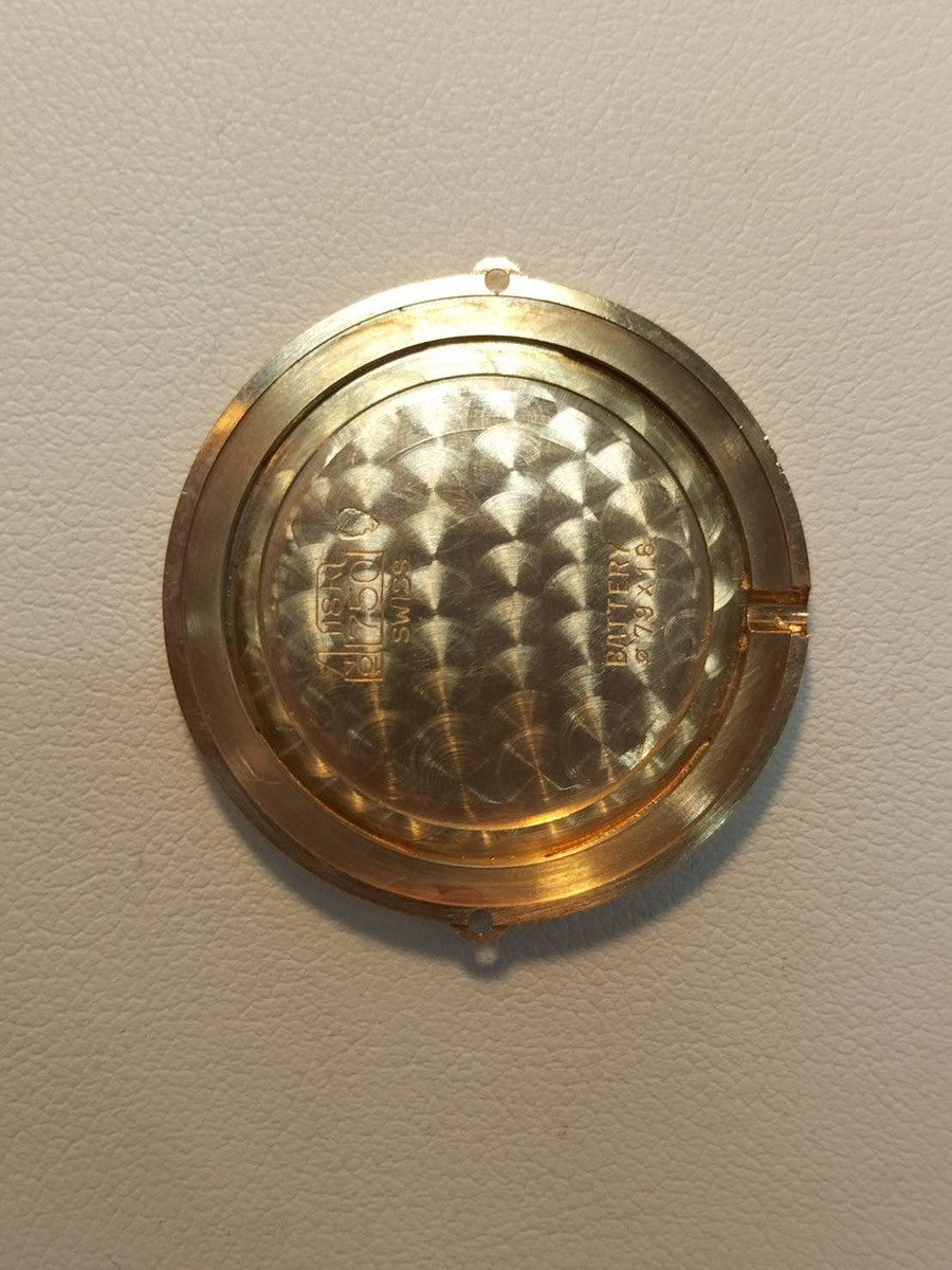 カルティエ ヴァンドーム VLC LM 881001 クォーツ Cal.- 750 純正革ベルト 純正尾錠 (GP)ホワイトローマン文字盤 30mm 箱 オーバーホール済み