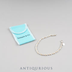 Tiffany Bracelet Twist Chain SV925/750 Dust Bag