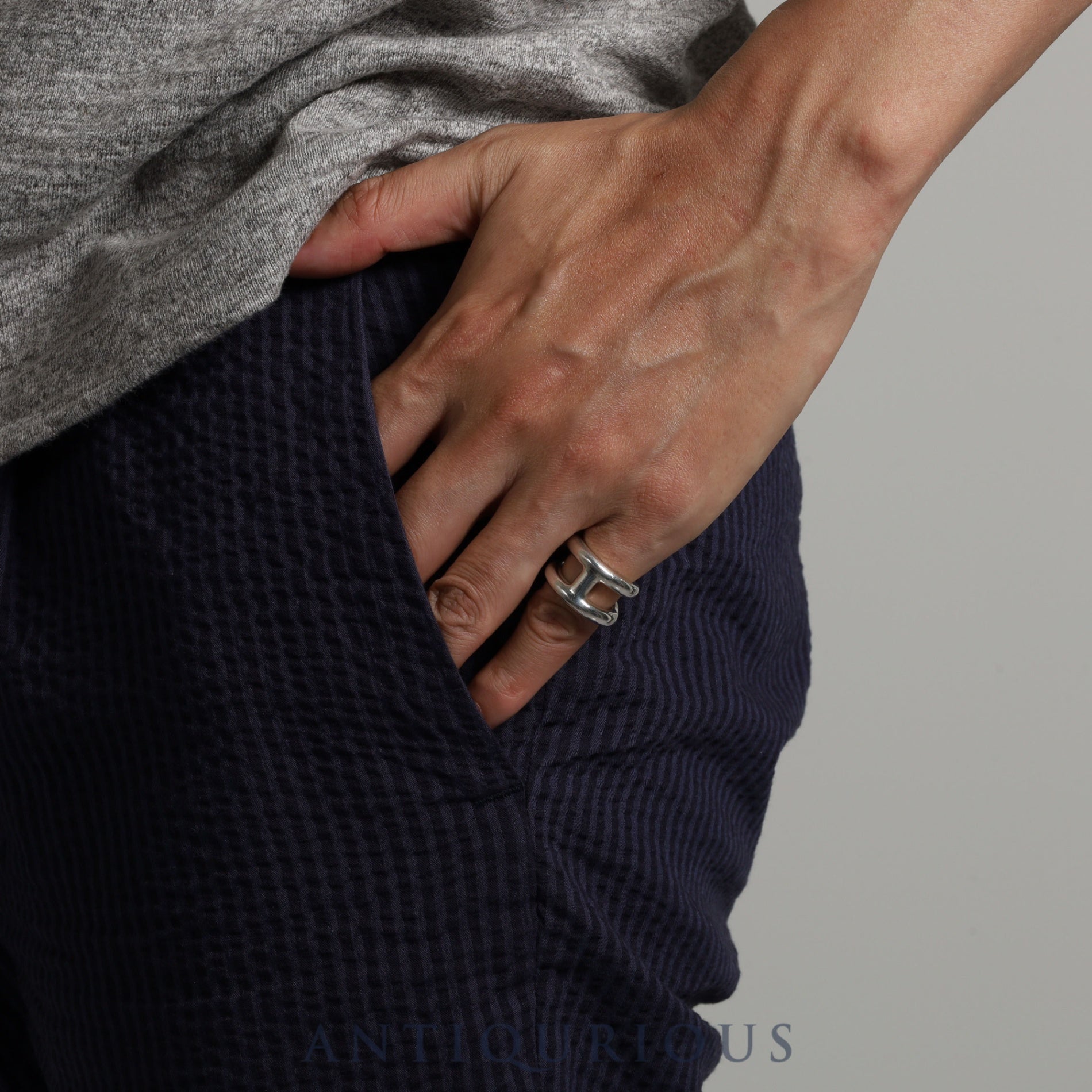 Hermes Ring Osmos PM AG925 #47