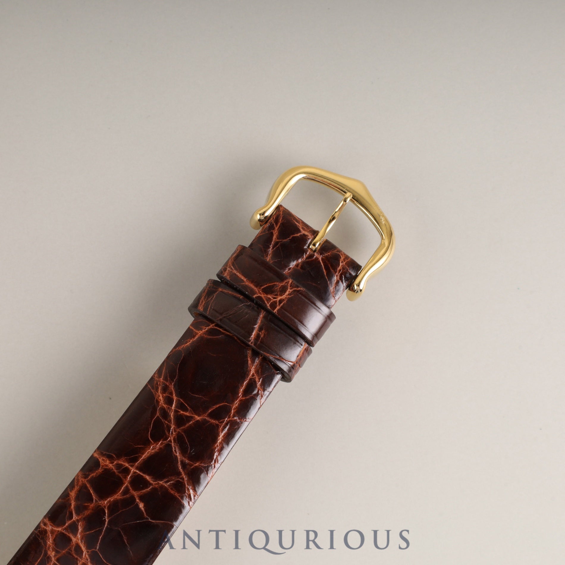 カルティエ マストタンク MM 2415 クォーツ Cal.057 SV925 革 純正尾錠(GP) アイボリーローマン文字盤(ガラス小傷) 箱 冊子 保証書(2004年)オーバーホール済み