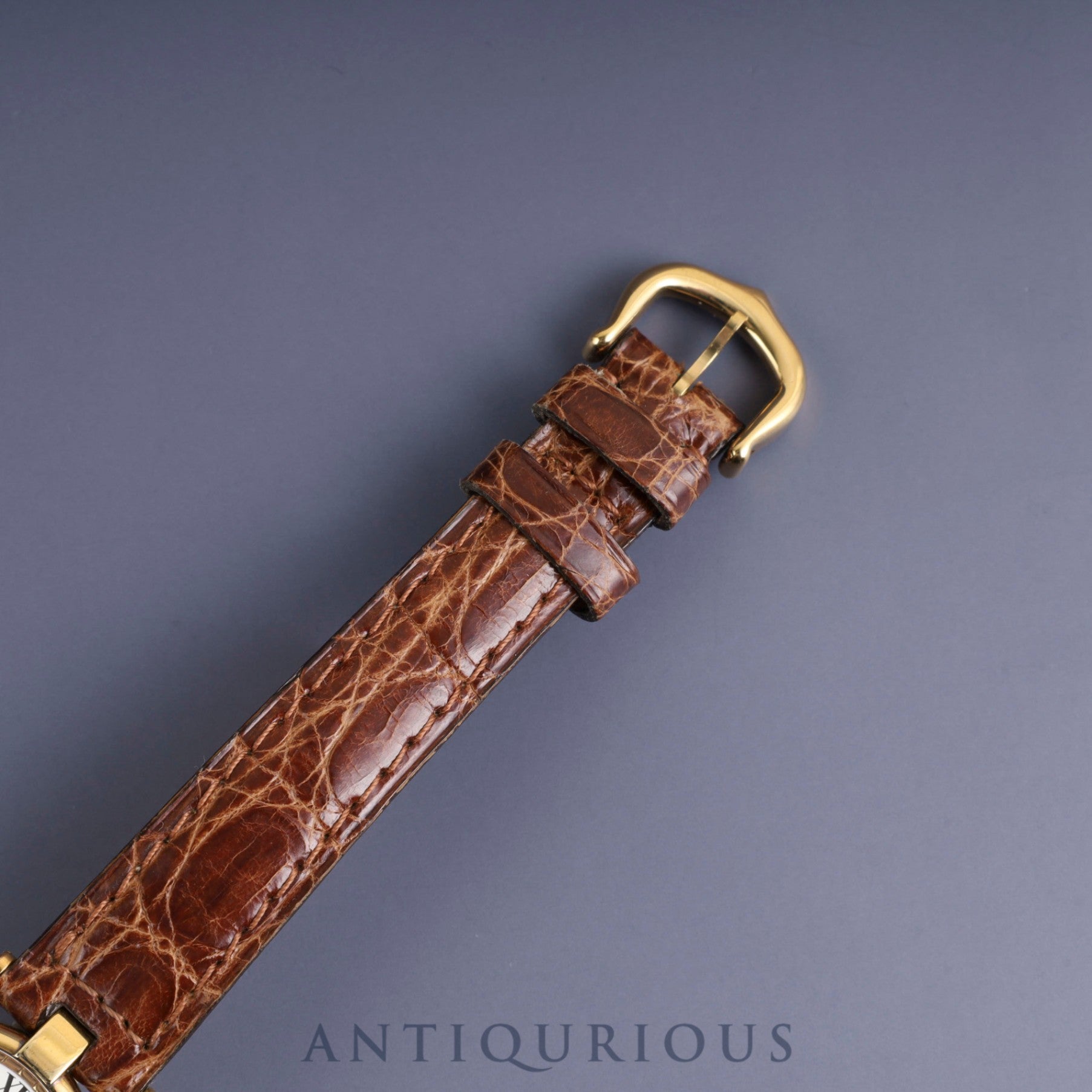 Cartier Must Vendome VLC SM Quartz Cal.91 SV925 Genuine leather strap Genuine buckle (GP) Front Trinity dial Warranty card (2003) Overhauled