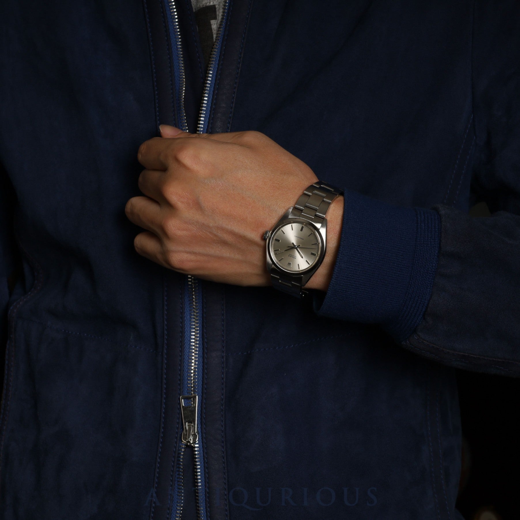 ロレックス オイスター プレシジョン 6426 手巻き Cal.1225 SS SS シルバー文字盤 33番台(1970年) オーバーホール済み