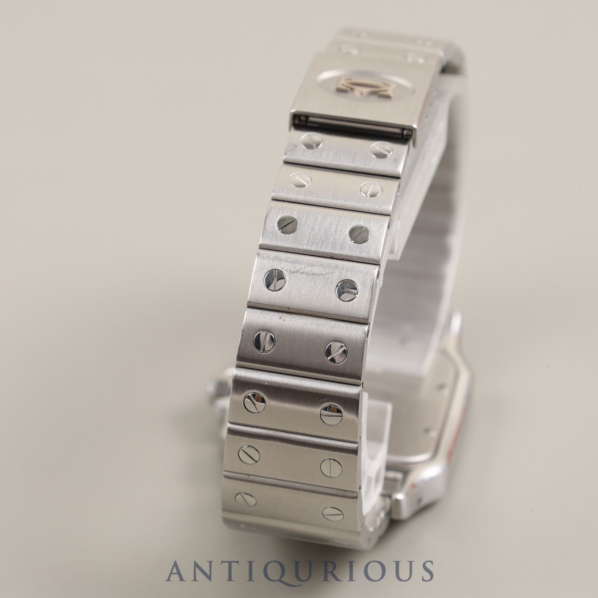 カルティエ サントス ガルベLM W20025D6  / 1564 クォーツ Cal.87  SS SS  アイボリー文字盤 オーバーホール済み