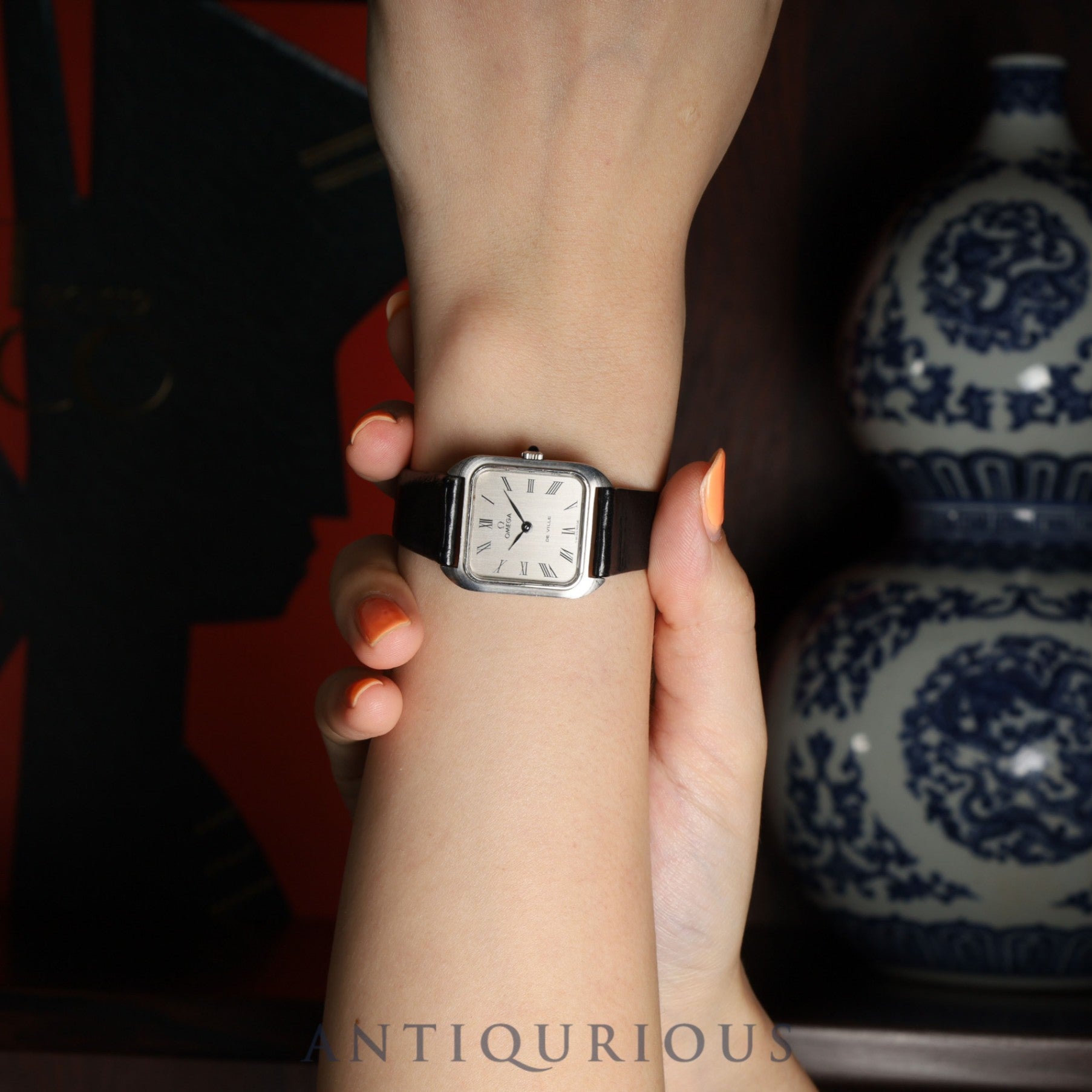 オメガ デ・ヴィル 511.0502 手巻き Cal.625 SS 純正革ベルト 純正尾錠(SS)シルバーローマン文字盤 オーバーホール済み