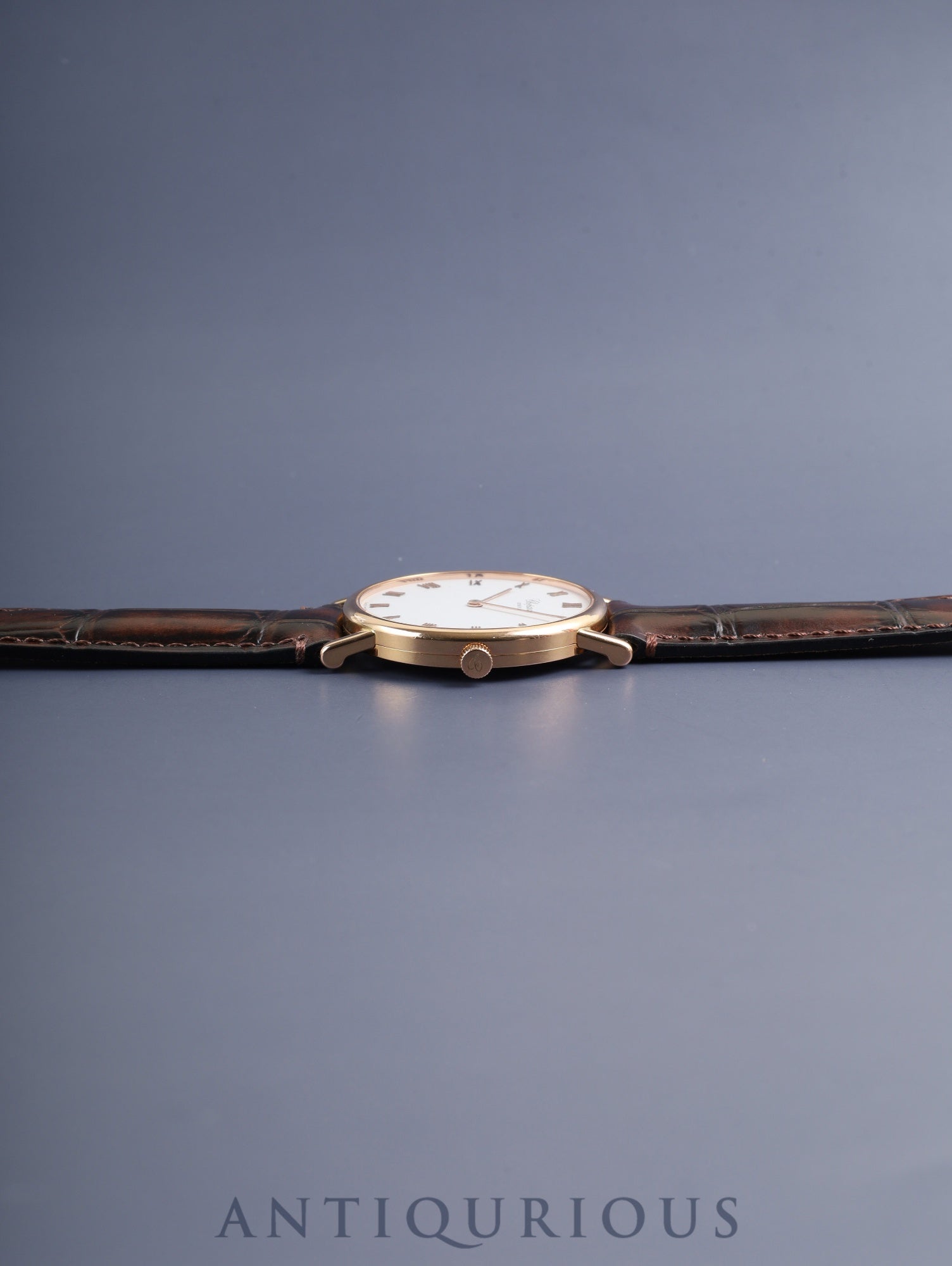 Chopard Classic 163154-5001 Manual Winding Cal.7001 (ETA) 750PG Leather Original Pin Buckle (GP) White Roman Dial Certificate (undated) Overhauled