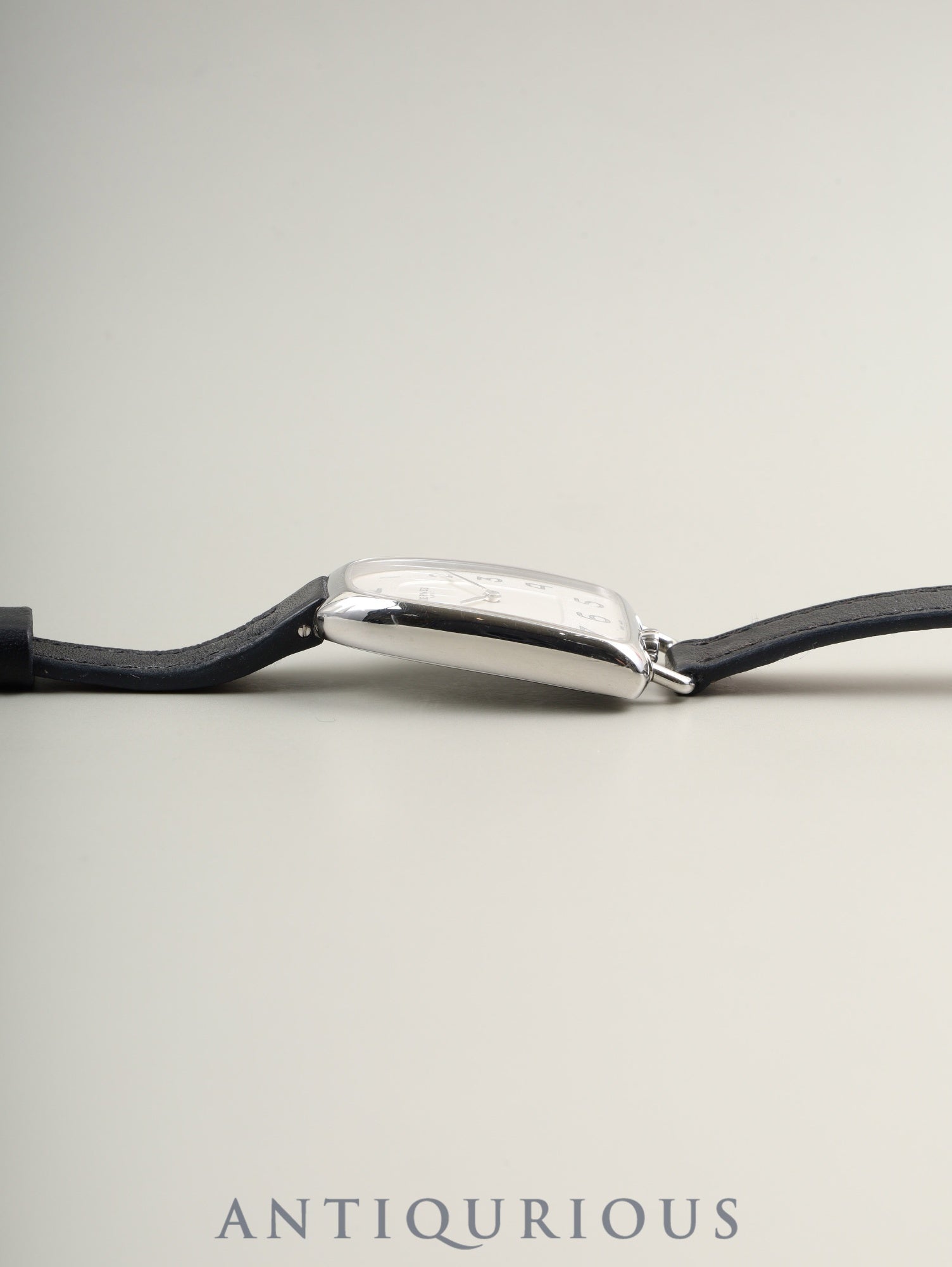 エルメス ギャロップ GA1.210 クォーツ SS 純正革ベルト(C刻印:2018年) 純正尾錠(SS)シルバー文字盤 オーバーホール済み